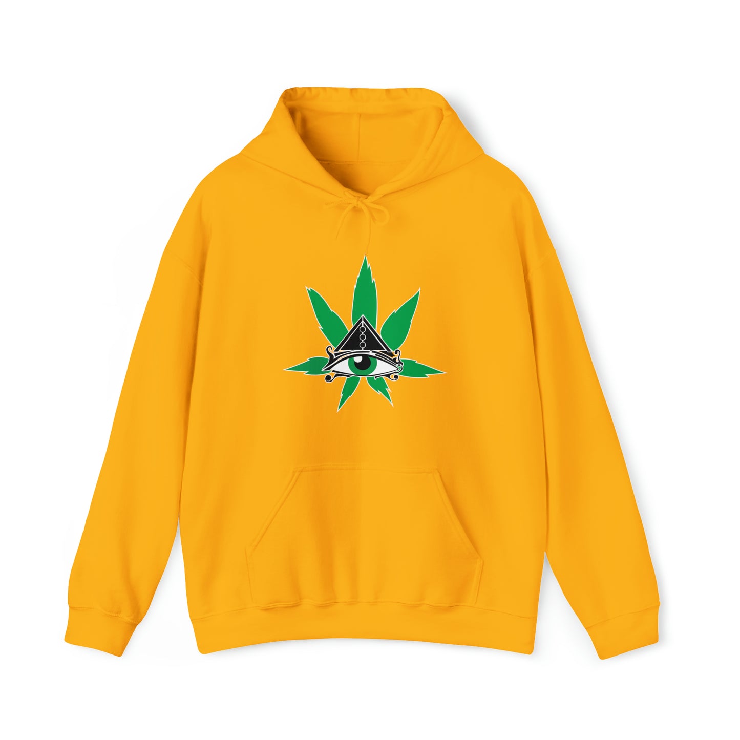 Eye of Bruh (Ra) Hoodie Heavyweight Sweatshirt Cannabis Third Eye