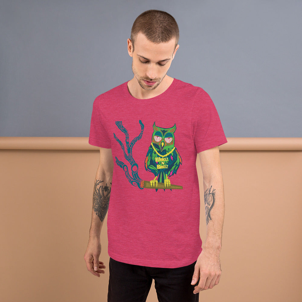 Wicked Owlz Wakez and Bakez Trippy T-Shirt
