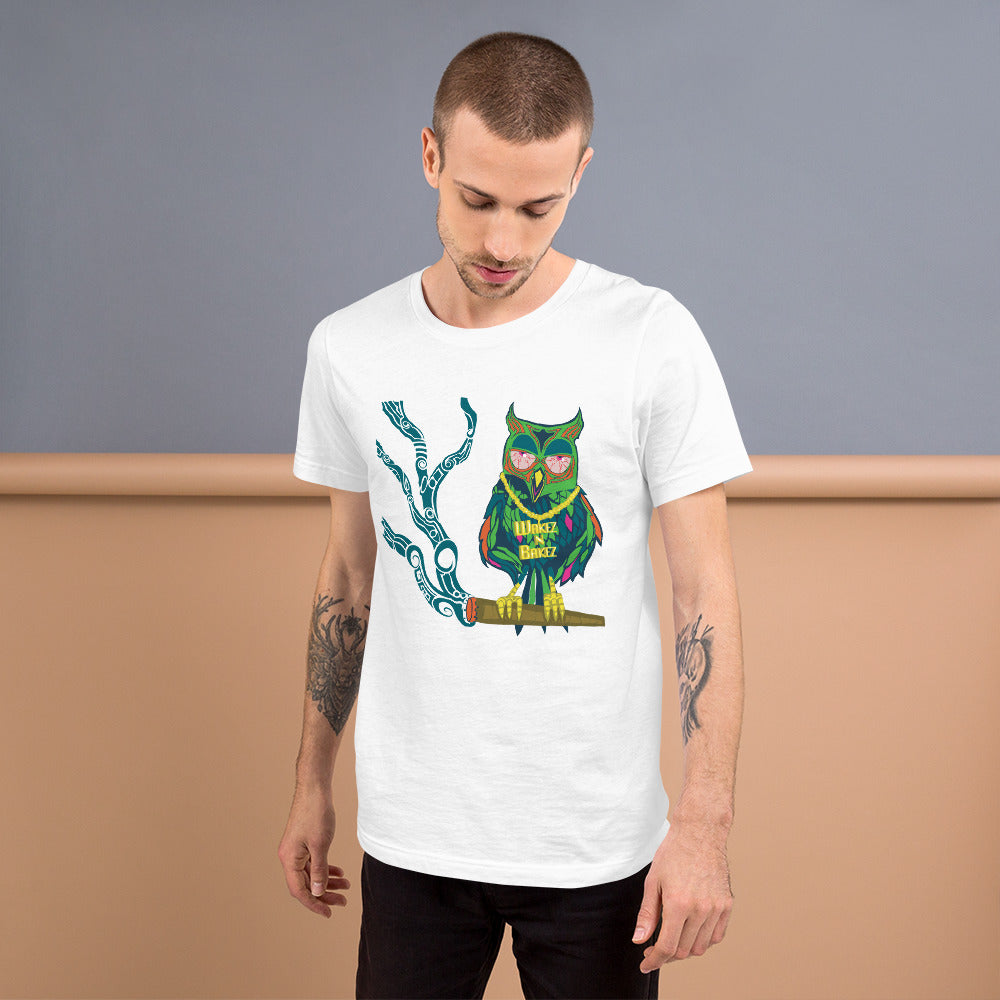 Wicked Owlz Wakez and Bakez Trippy T-Shirt