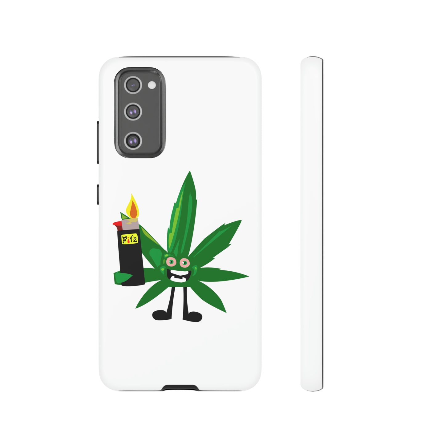 Weedy Boi Cannabis Cell Phone Case -- Rough and Tough Cover