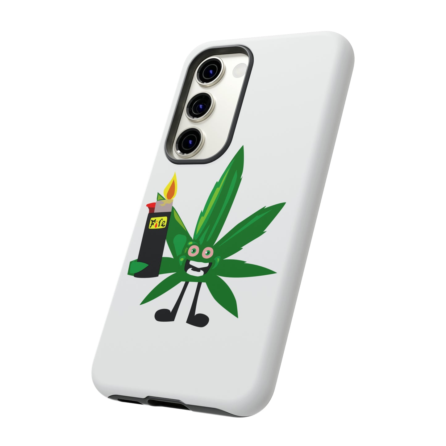 Weedy Boi Cannabis Cell Phone Case -- Rough and Tough Cover