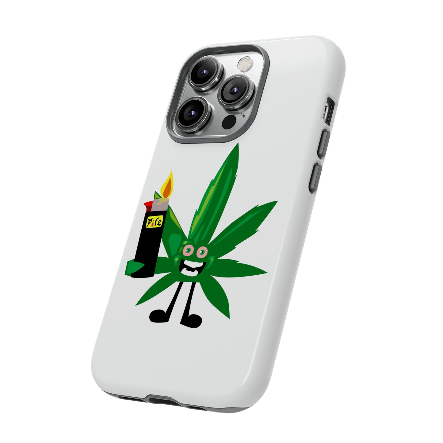 Weedy Boi Cannabis Cell Phone Case -- Rough and Tough Cover