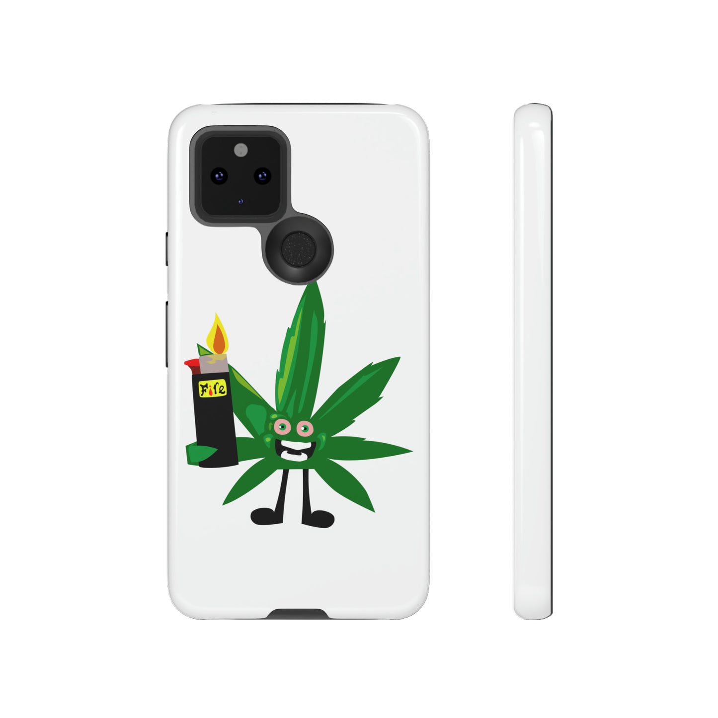 Weedy Boi Cannabis Cell Phone Case -- Rough and Tough Cover