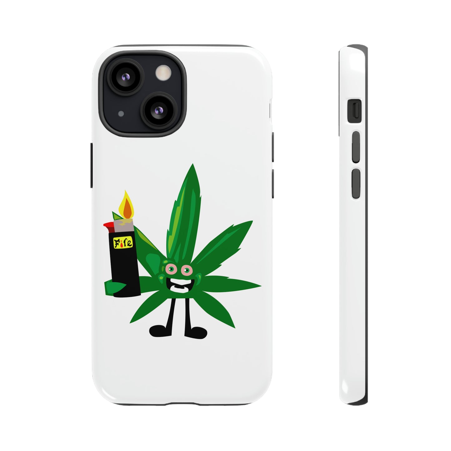 Weedy Boi Cannabis Cell Phone Case -- Rough and Tough Cover