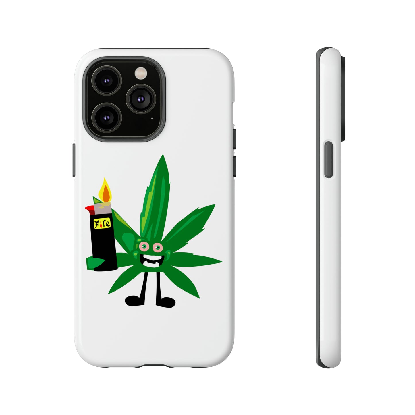 Weedy Boi Cannabis Cell Phone Case -- Rough and Tough Cover