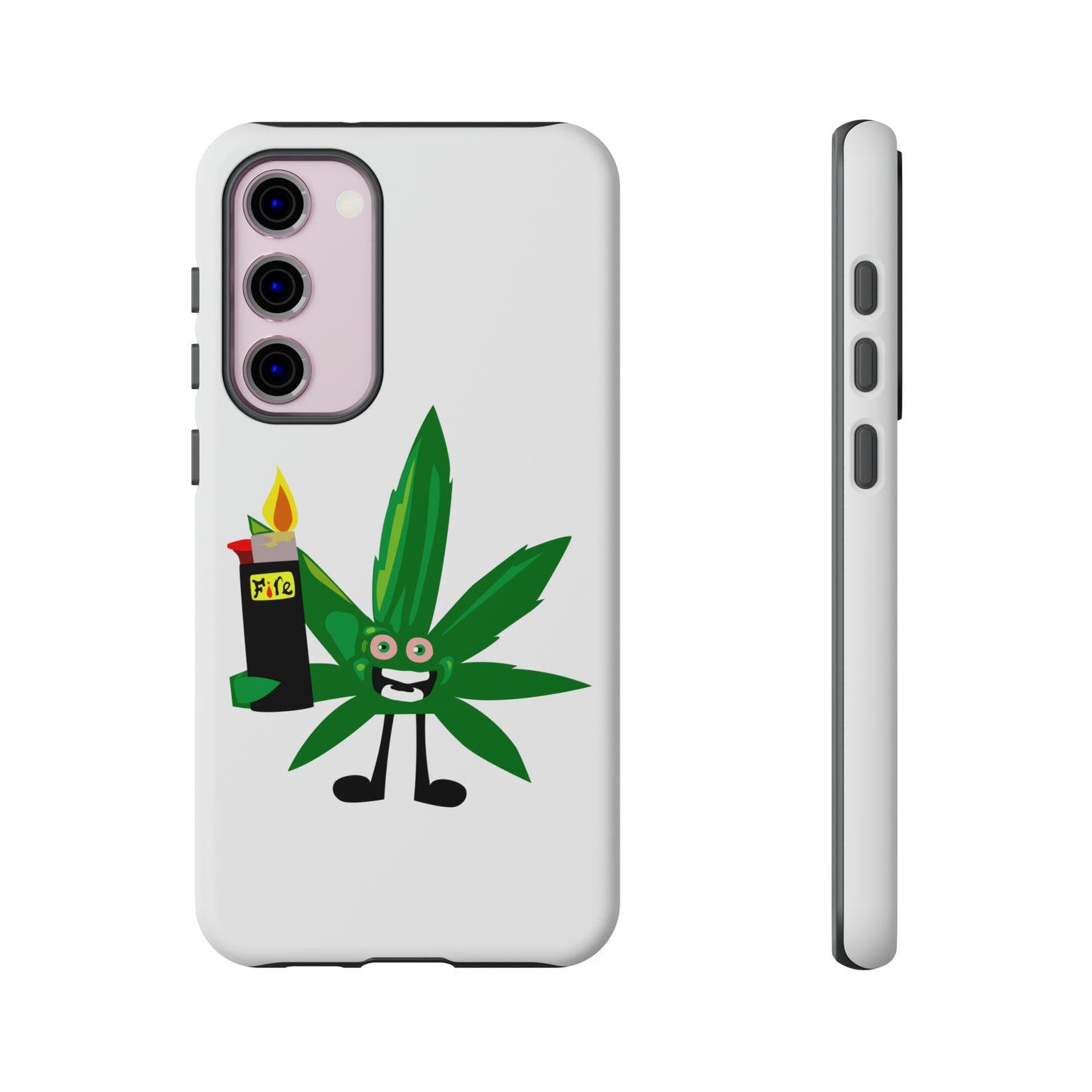 Weedy Boi Cannabis Cell Phone Case -- Rough and Tough Cover