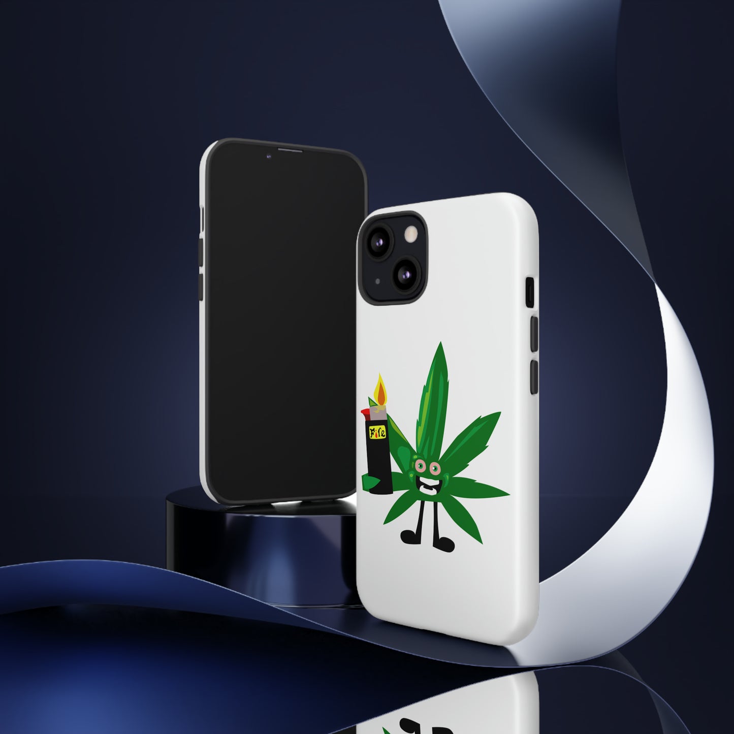 Weedy Boi Cannabis Cell Phone Case -- Rough and Tough Cover