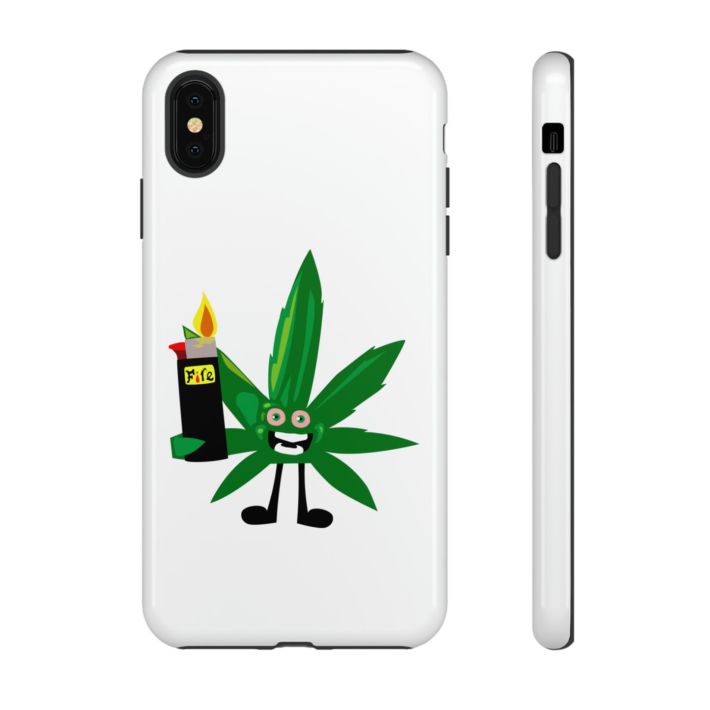 Weedy Boi Cannabis Cell Phone Case -- Rough and Tough Cover