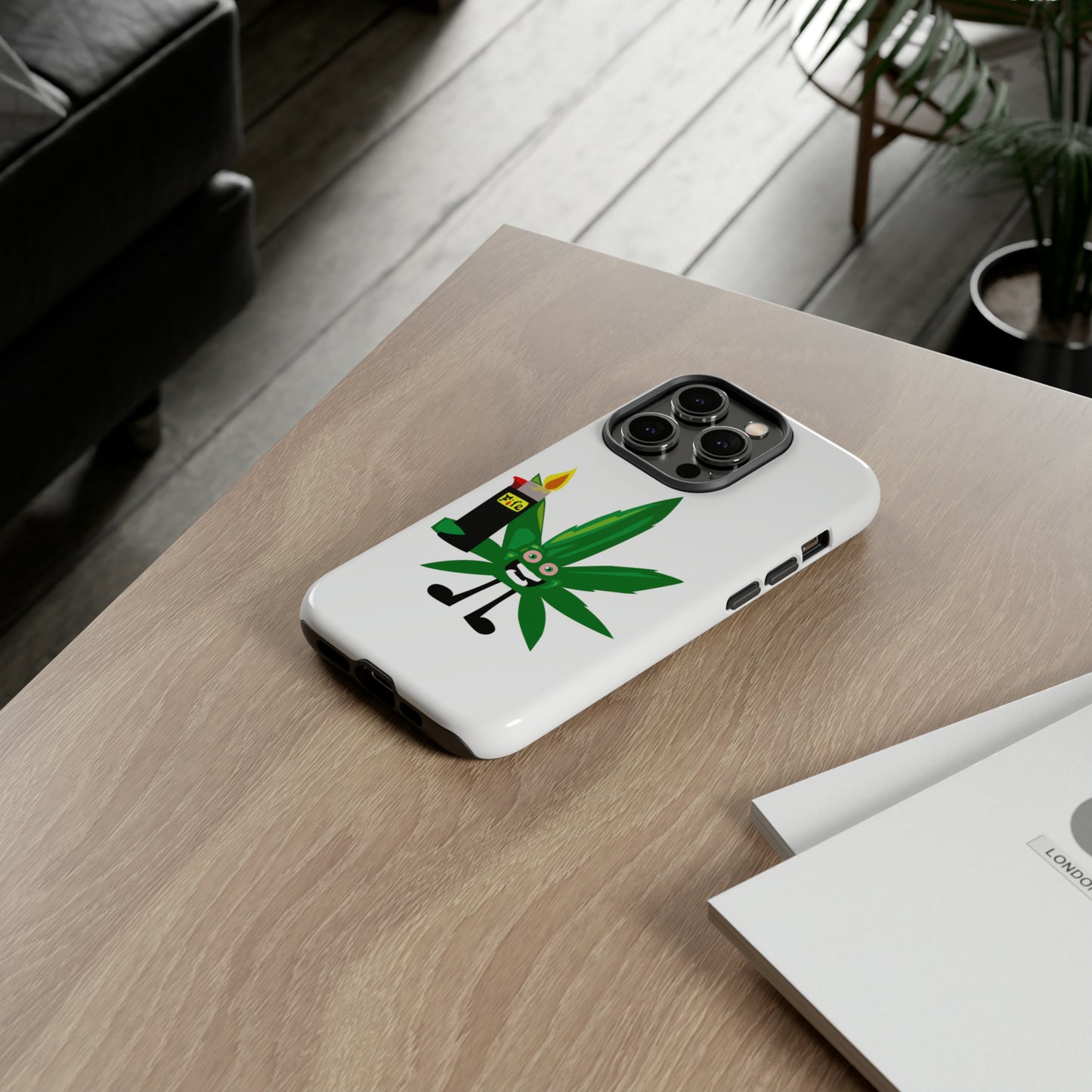 Weedy Boi Cannabis Cell Phone Case -- Rough and Tough Cover