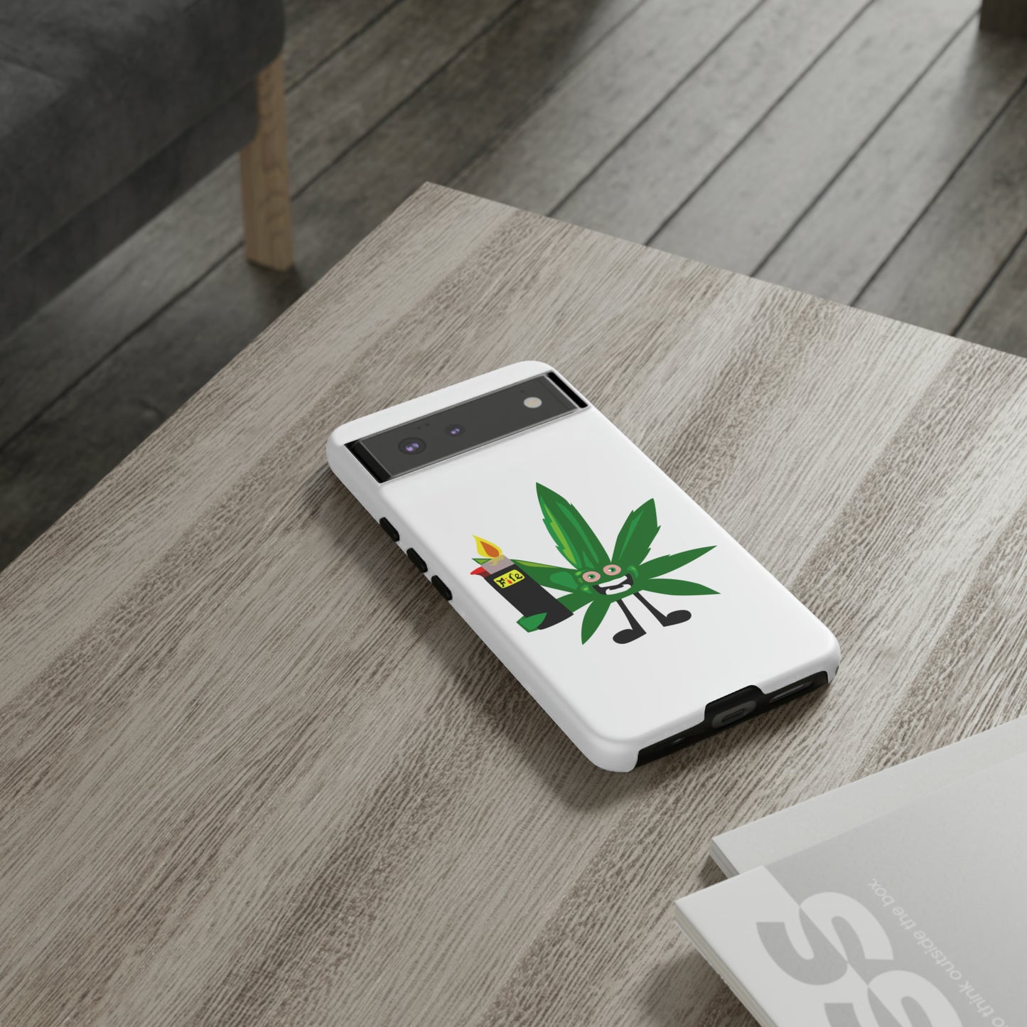 Weedy Boi Cannabis Cell Phone Case -- Rough and Tough Cover