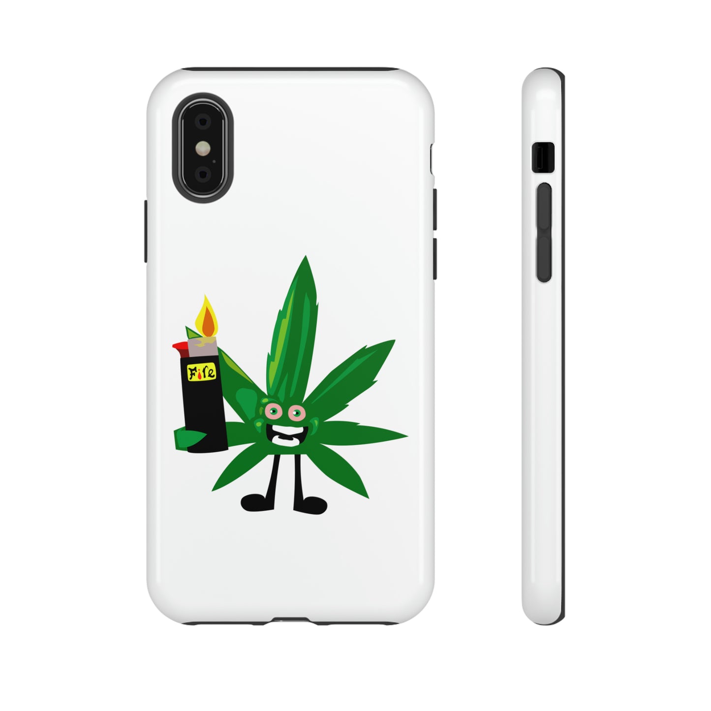 Weedy Boi Cannabis Cell Phone Case -- Rough and Tough Cover