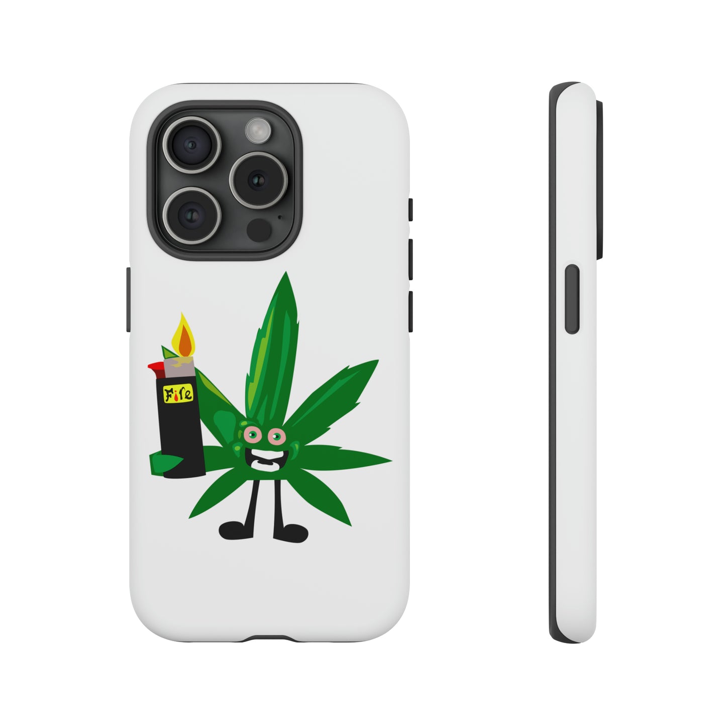 Weedy Boi Cannabis Cell Phone Case -- Rough and Tough Cover