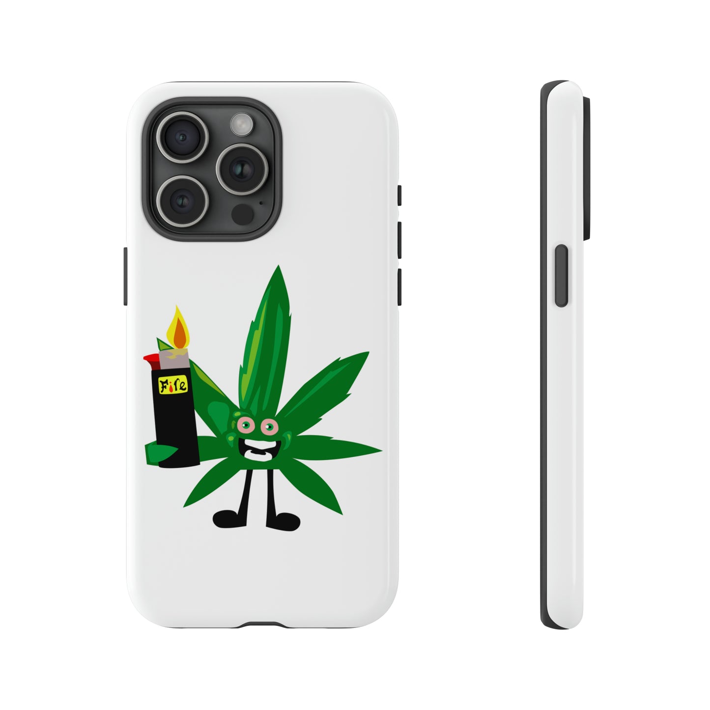 Weedy Boi Cannabis Cell Phone Case -- Rough and Tough Cover