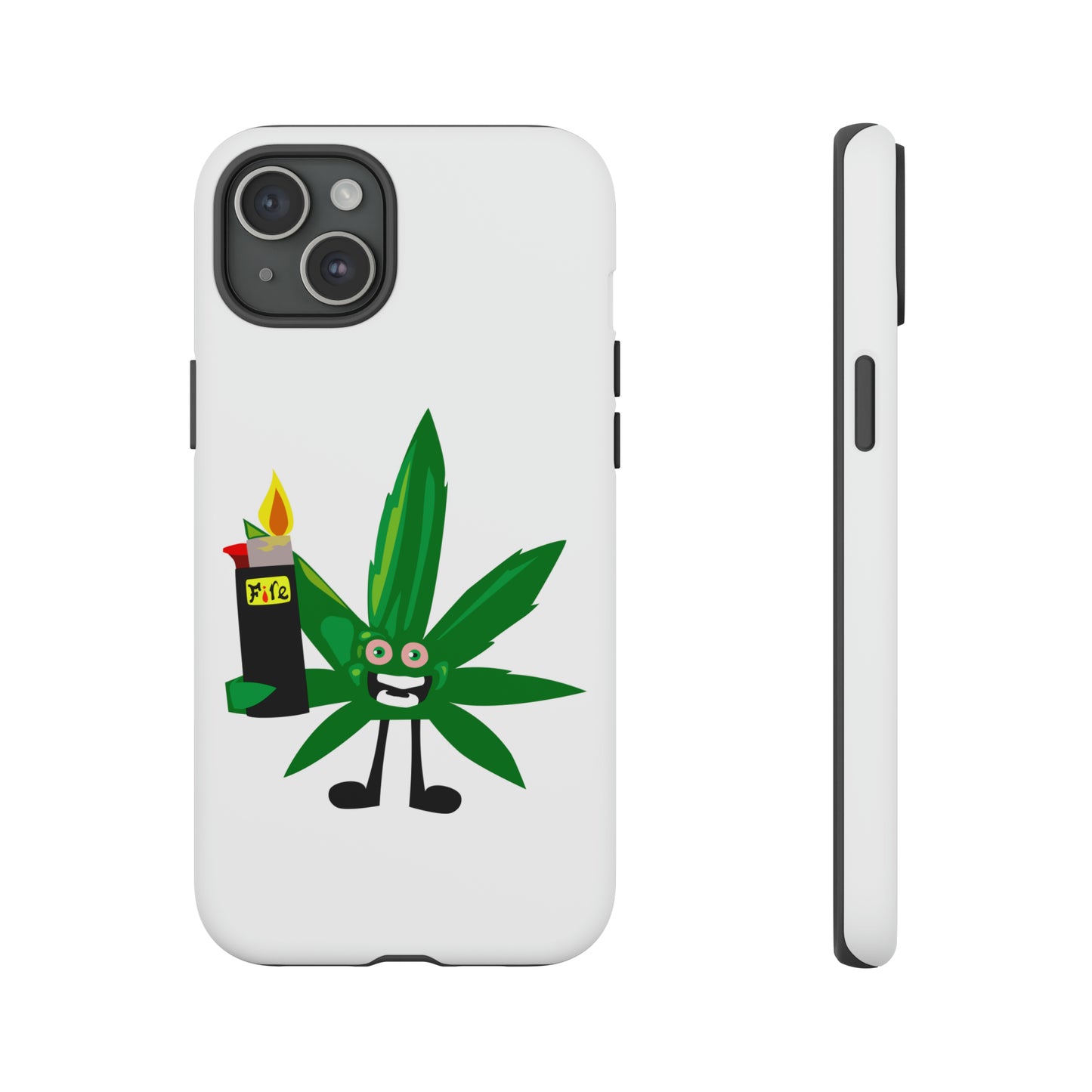 Weedy Boi Cannabis Cell Phone Case -- Rough and Tough Cover