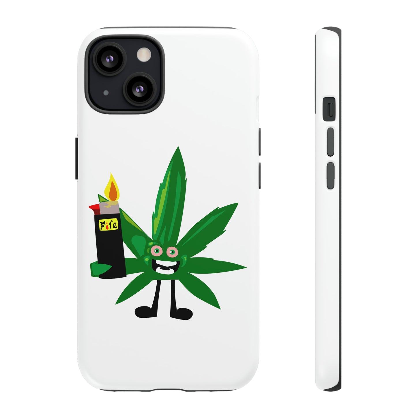 Weedy Boi Cannabis Cell Phone Case -- Rough and Tough Cover