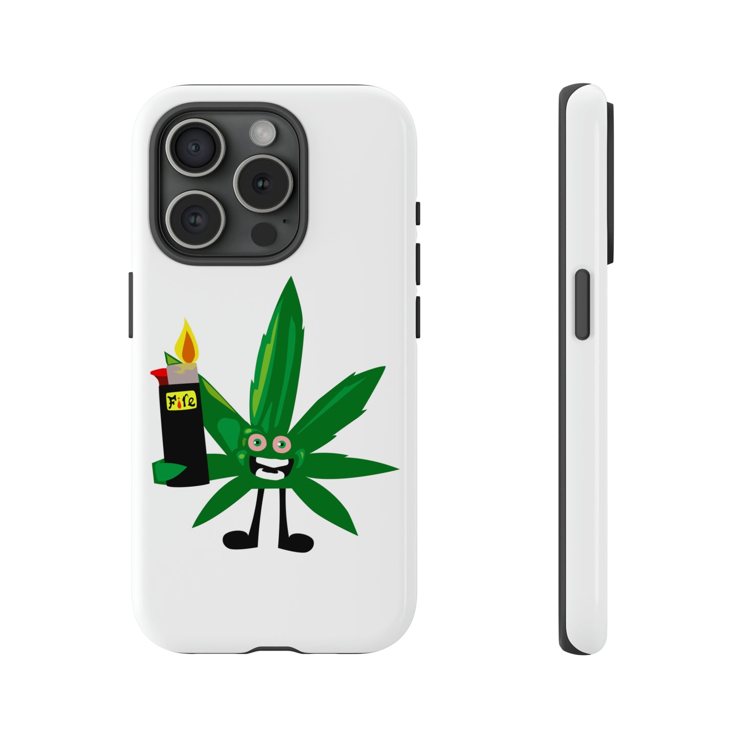 Weedy Boi Cannabis Cell Phone Case -- Rough and Tough Cover