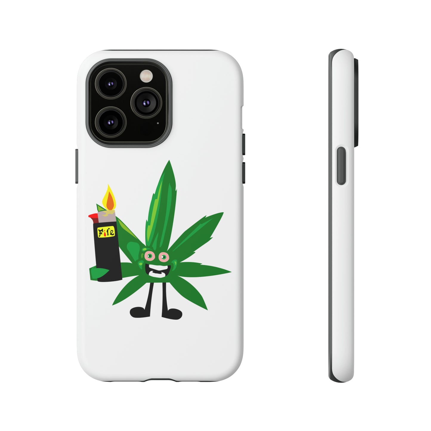 Weedy Boi Cannabis Cell Phone Case -- Rough and Tough Cover