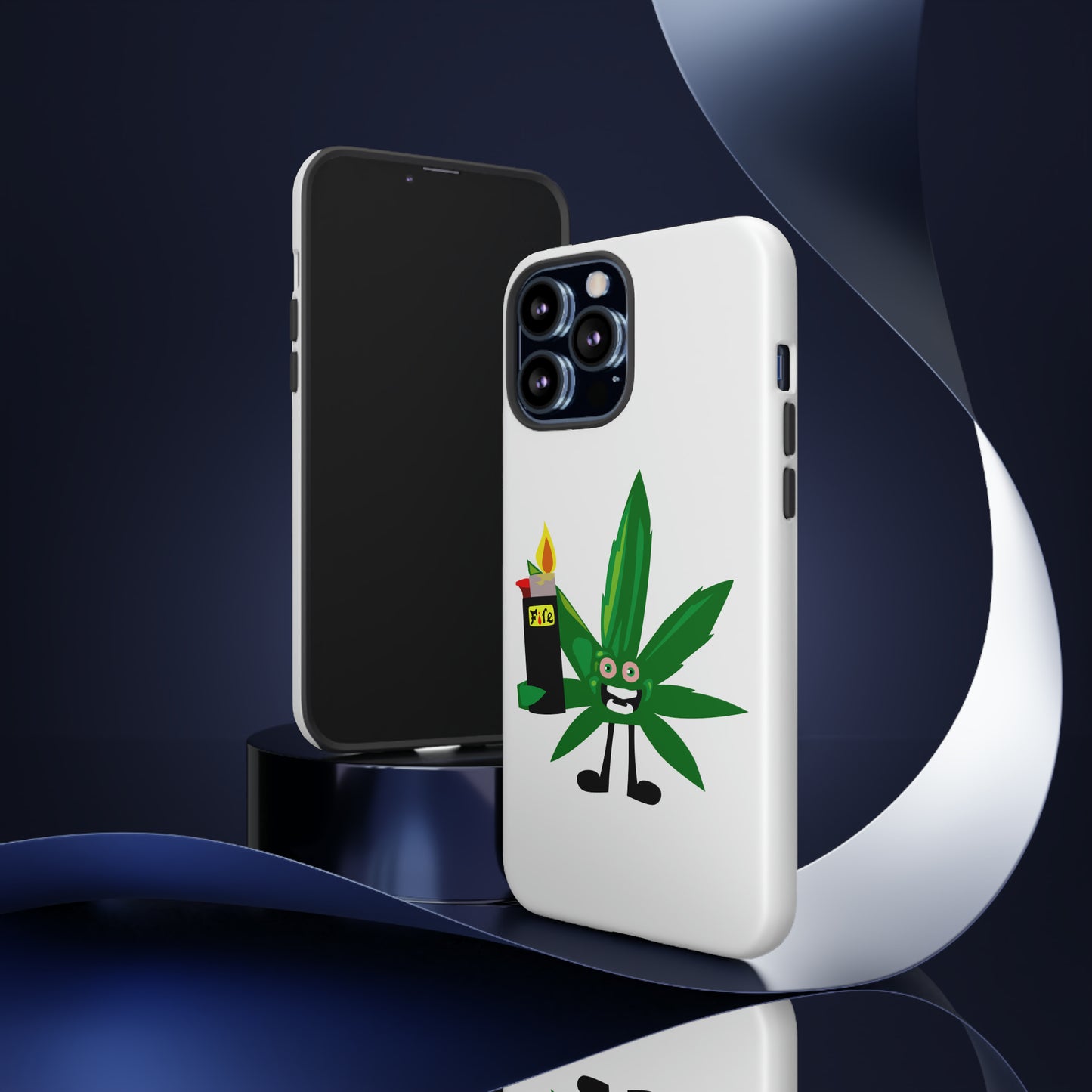 Weedy Boi Cannabis Cell Phone Case -- Rough and Tough Cover