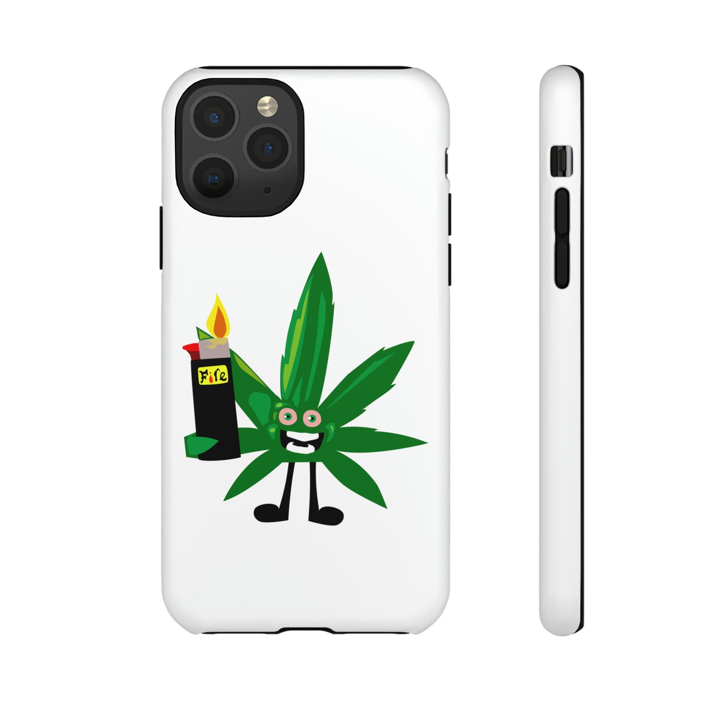 Weedy Boi Cannabis Cell Phone Case -- Rough and Tough Cover