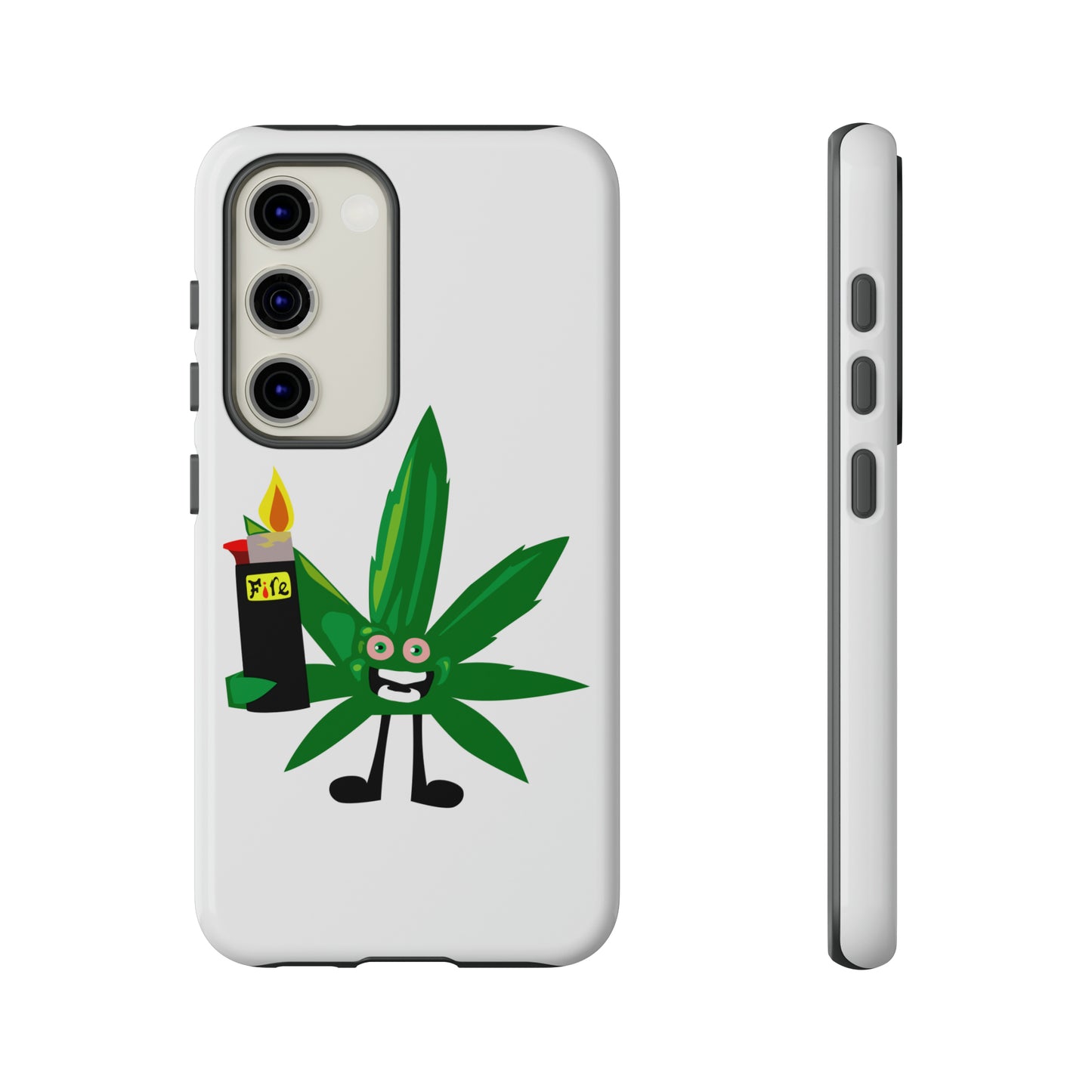 Weedy Boi Cannabis Cell Phone Case -- Rough and Tough Cover