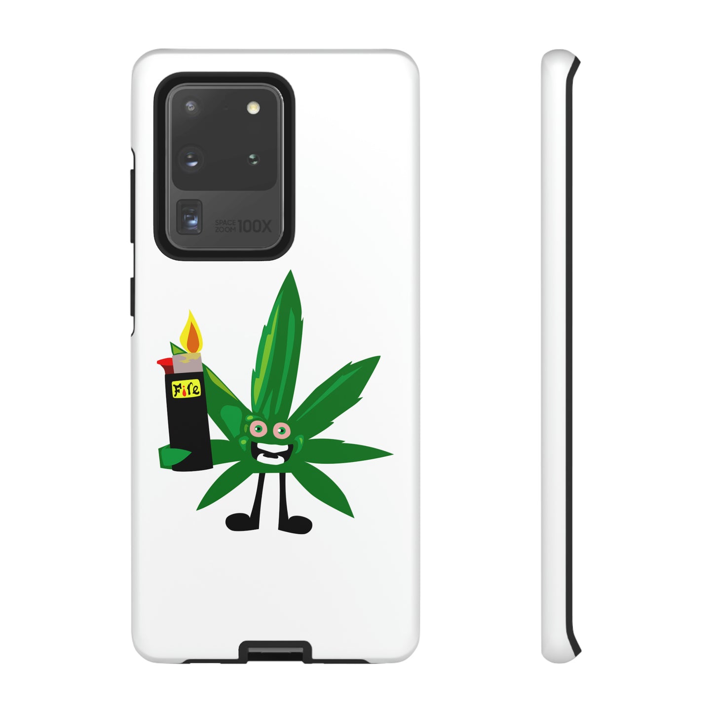 Weedy Boi Cannabis Cell Phone Case -- Rough and Tough Cover