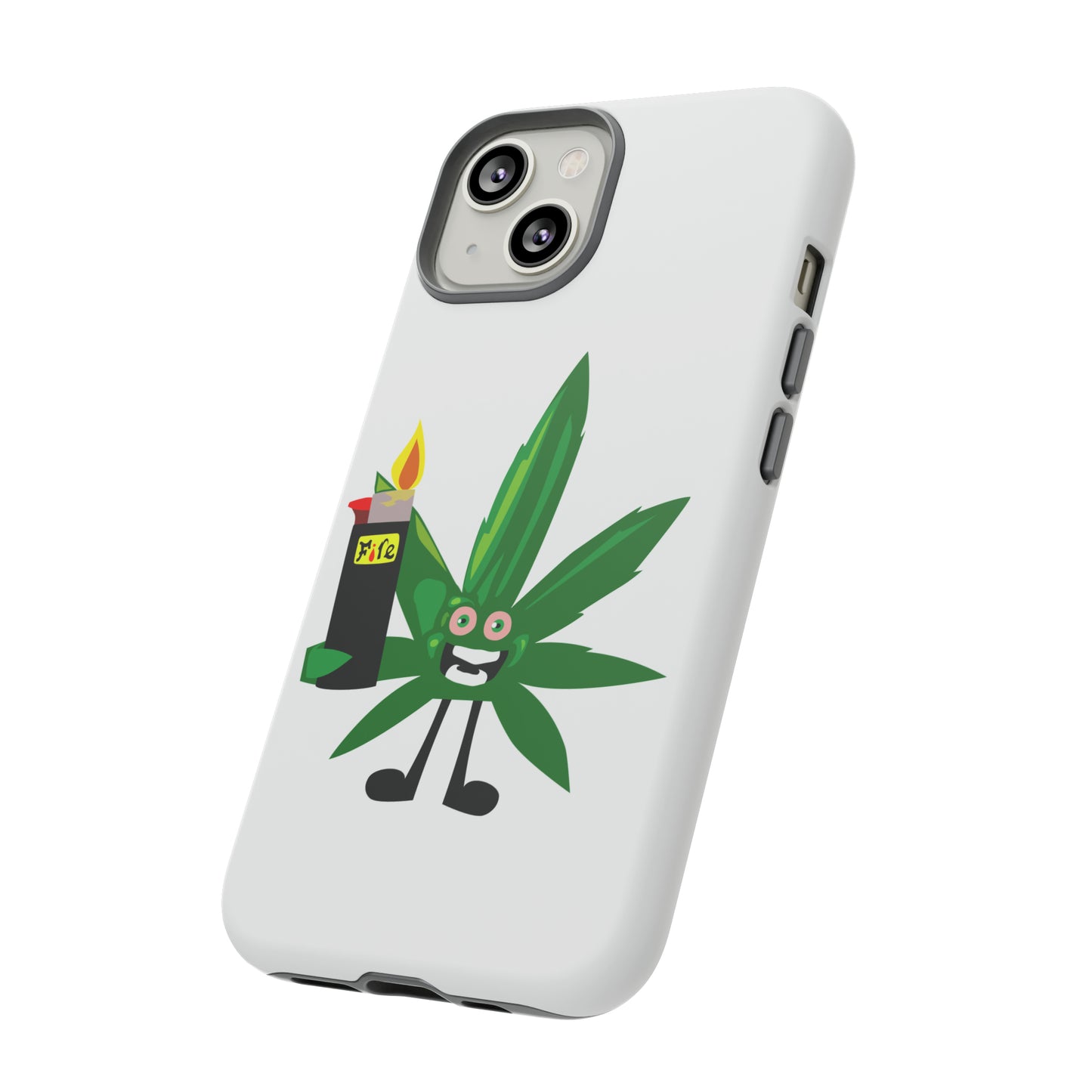 Weedy Boi Cannabis Cell Phone Case -- Rough and Tough Cover