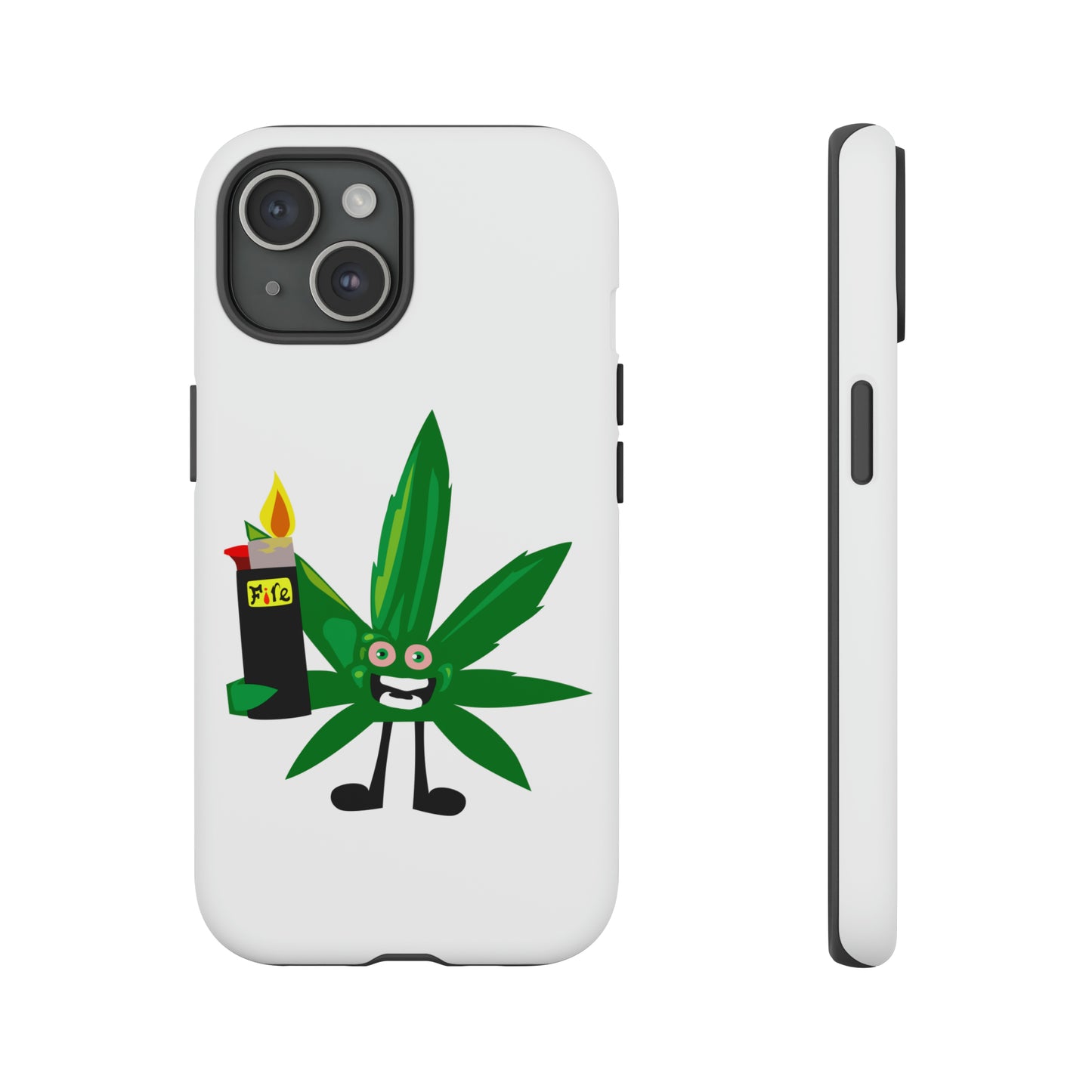 Weedy Boi Cannabis Cell Phone Case -- Rough and Tough Cover