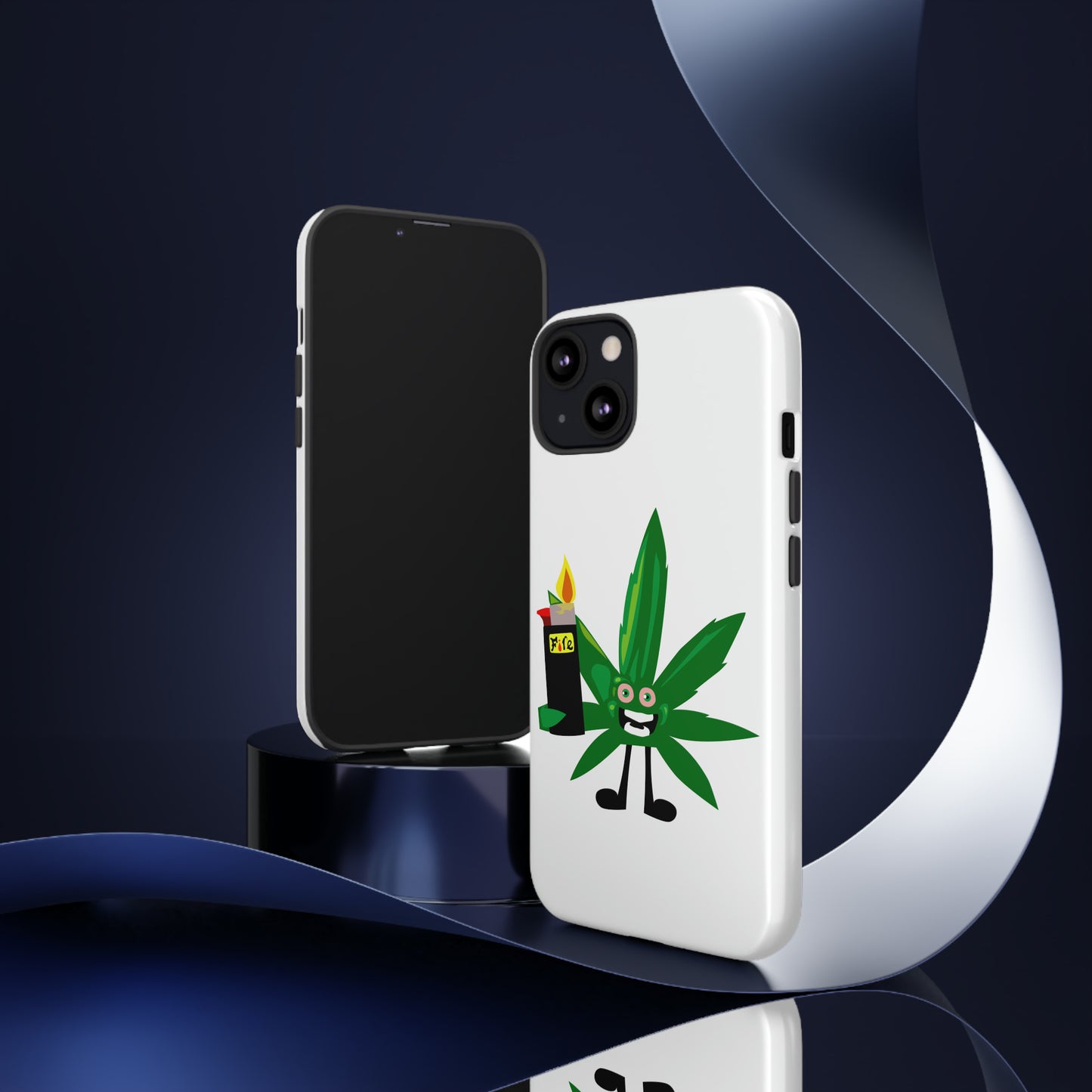 Weedy Boi Cannabis Cell Phone Case -- Rough and Tough Cover