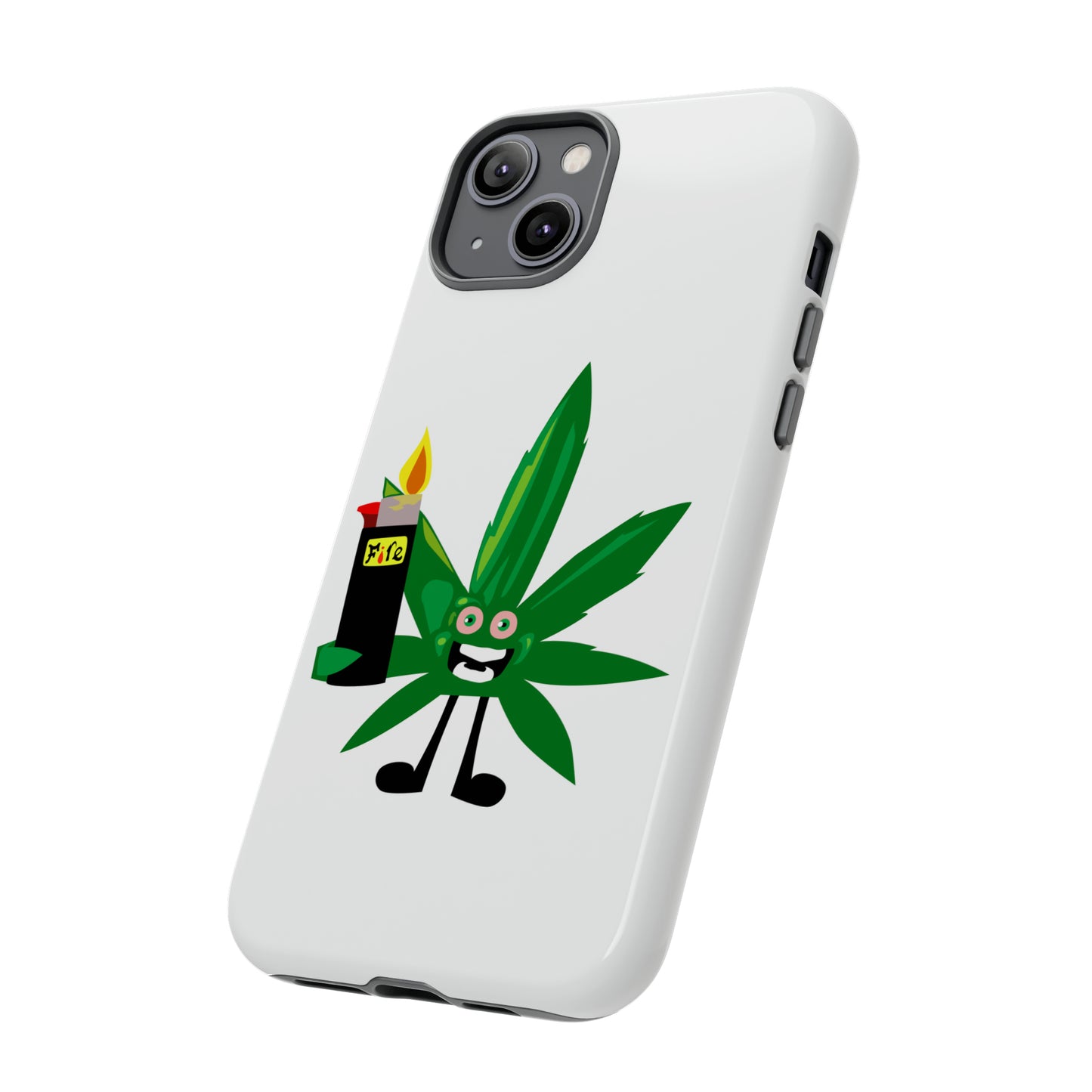 Weedy Boi Cannabis Cell Phone Case -- Rough and Tough Cover