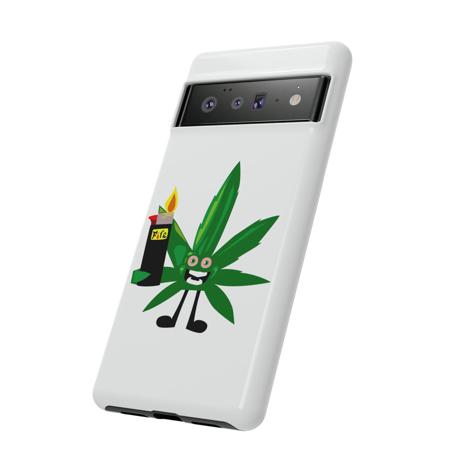 Weedy Boi Cannabis Cell Phone Case -- Rough and Tough Cover