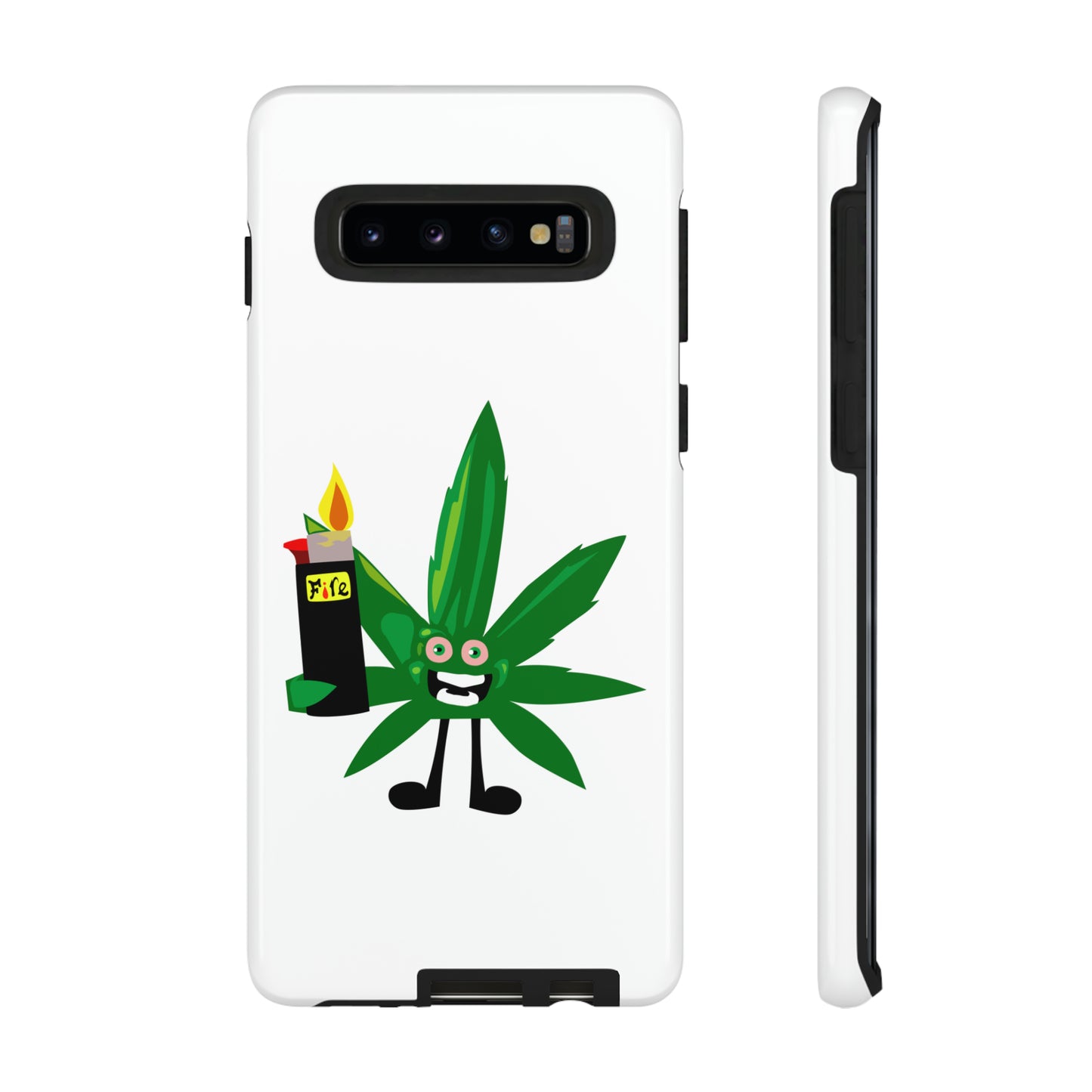 Weedy Boi Cannabis Cell Phone Case -- Rough and Tough Cover