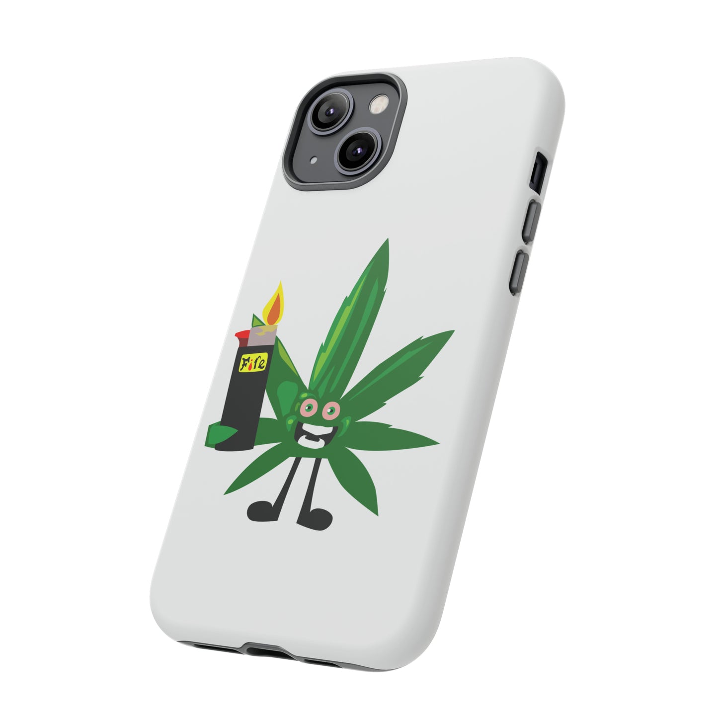 Weedy Boi Cannabis Cell Phone Case -- Rough and Tough Cover