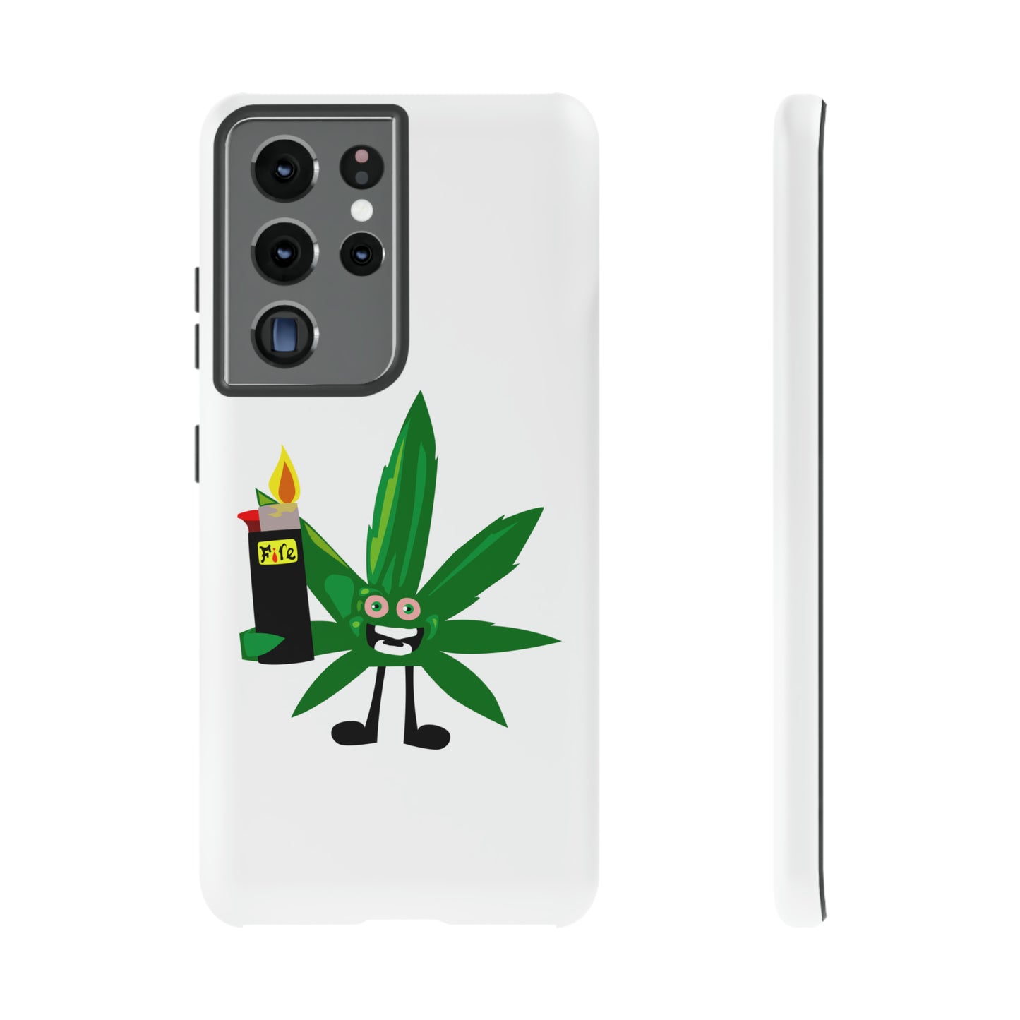 Weedy Boi Cannabis Cell Phone Case -- Rough and Tough Cover