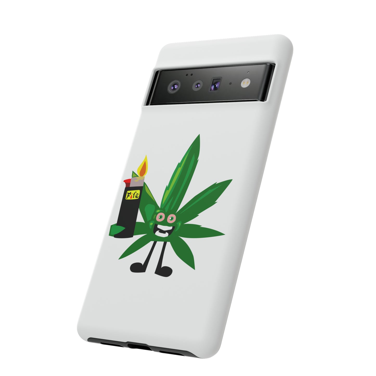 Weedy Boi Cannabis Cell Phone Case -- Rough and Tough Cover