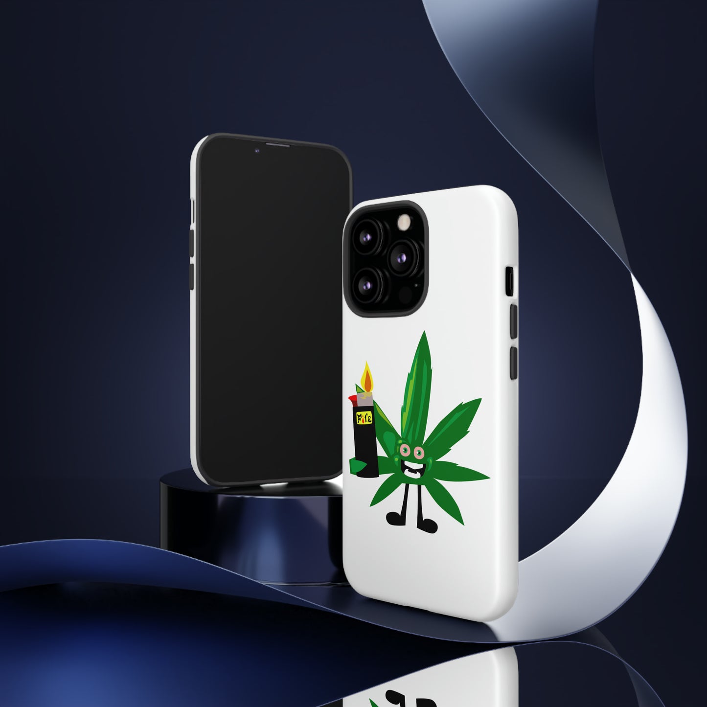 Weedy Boi Cannabis Cell Phone Case -- Rough and Tough Cover