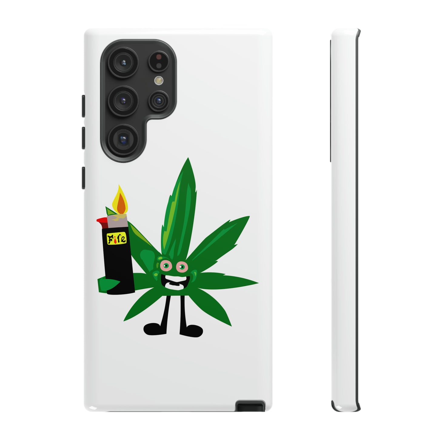 Weedy Boi Cannabis Cell Phone Case -- Rough and Tough Cover