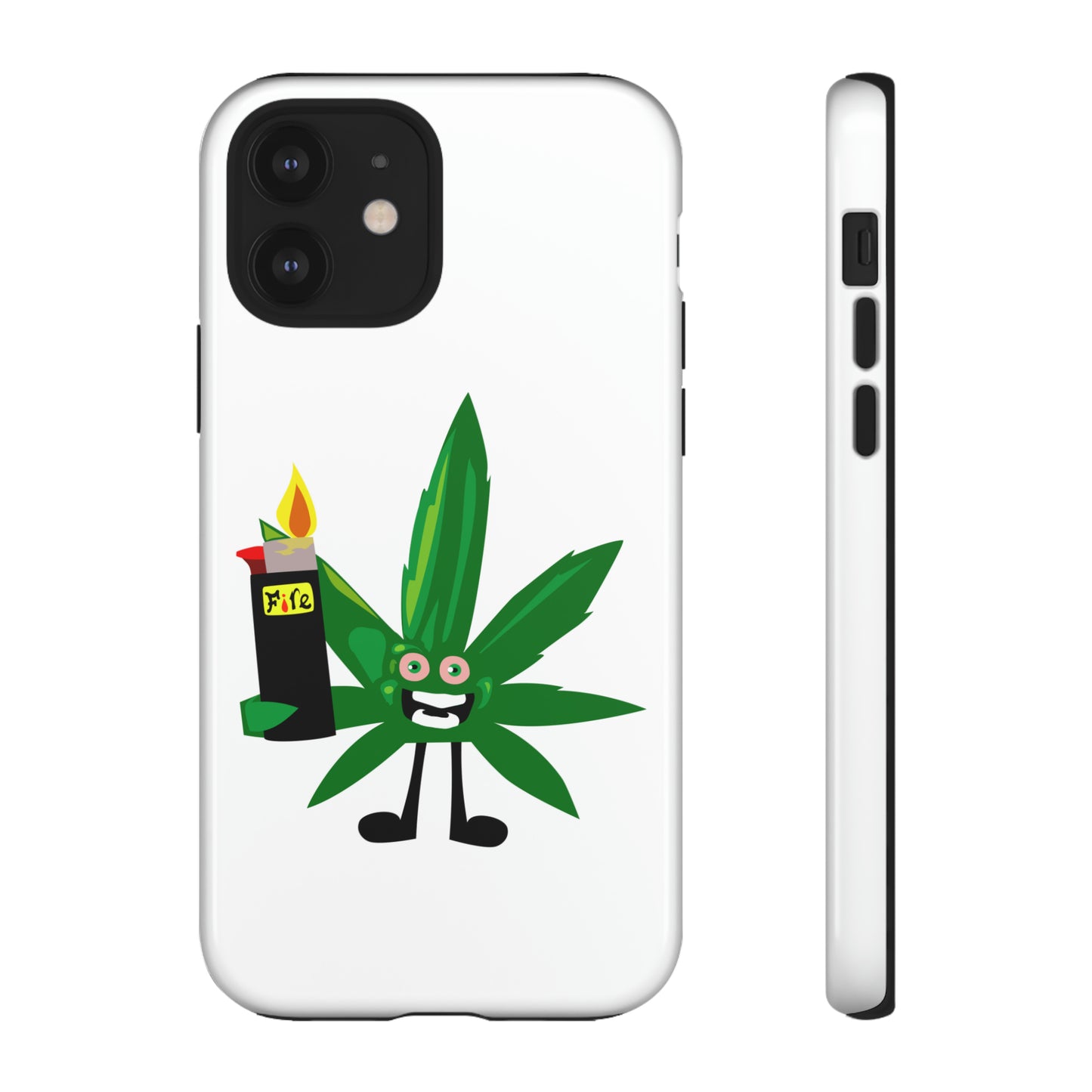 Weedy Boi Cannabis Cell Phone Case -- Rough and Tough Cover