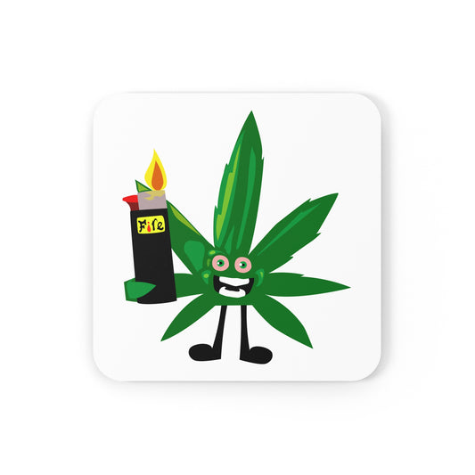 Smoky 420 Buddy Cannabis Coaster