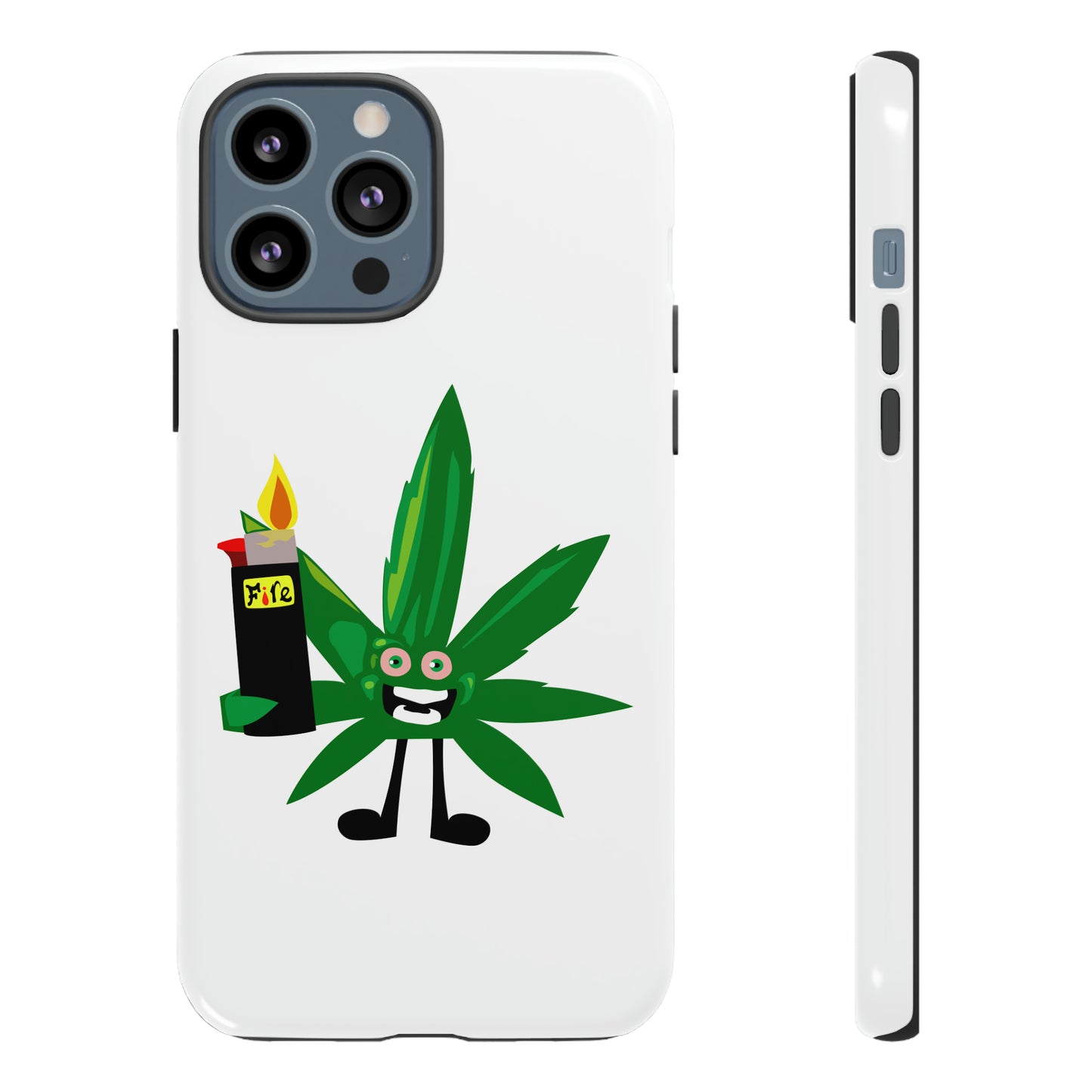 Weedy Boi Cannabis Cell Phone Case -- Rough and Tough Cover