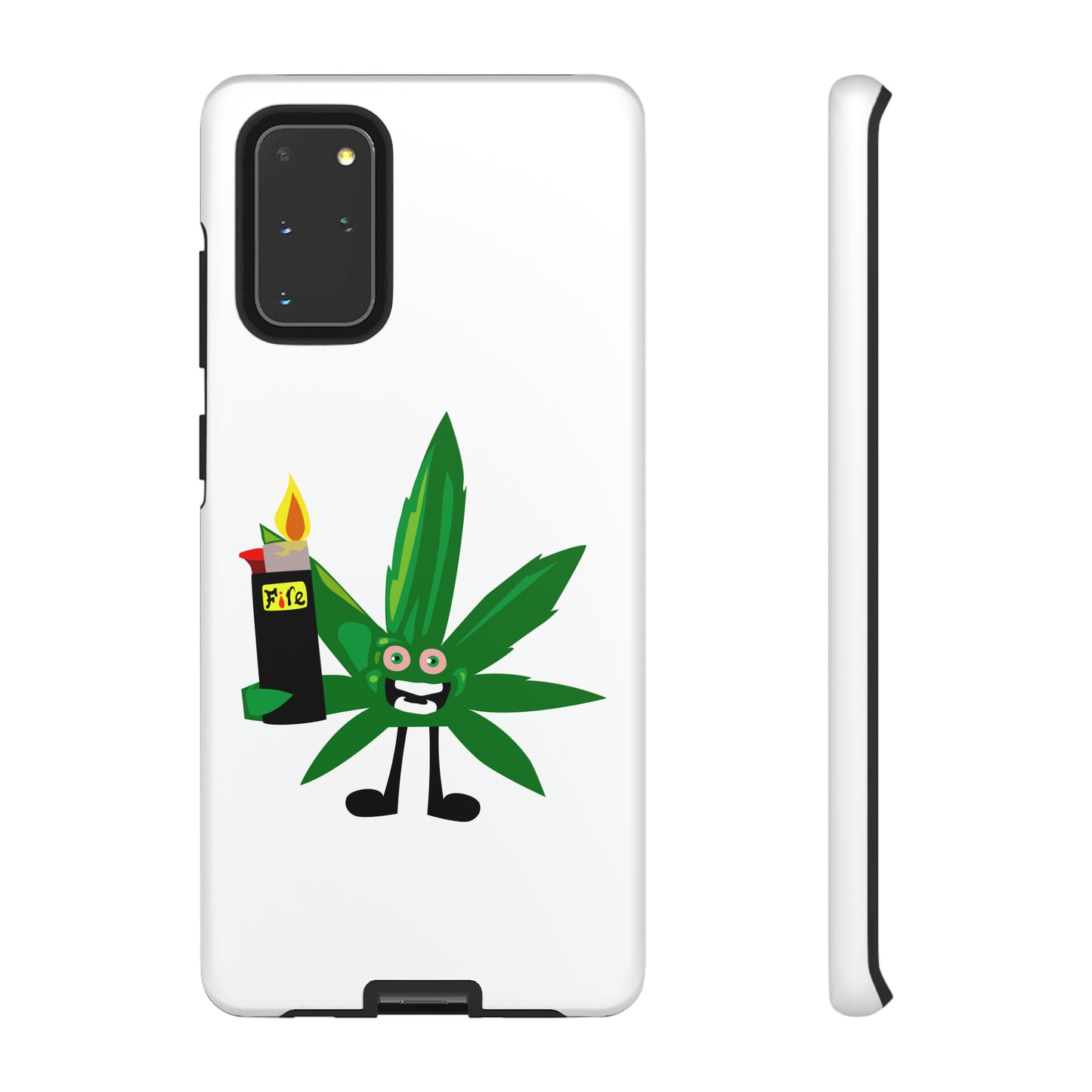 Weedy Boi Cannabis Cell Phone Case -- Rough and Tough Cover