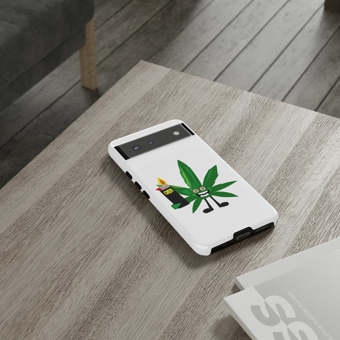 Weedy Boi Cannabis Cell Phone Case -- Rough and Tough Cover