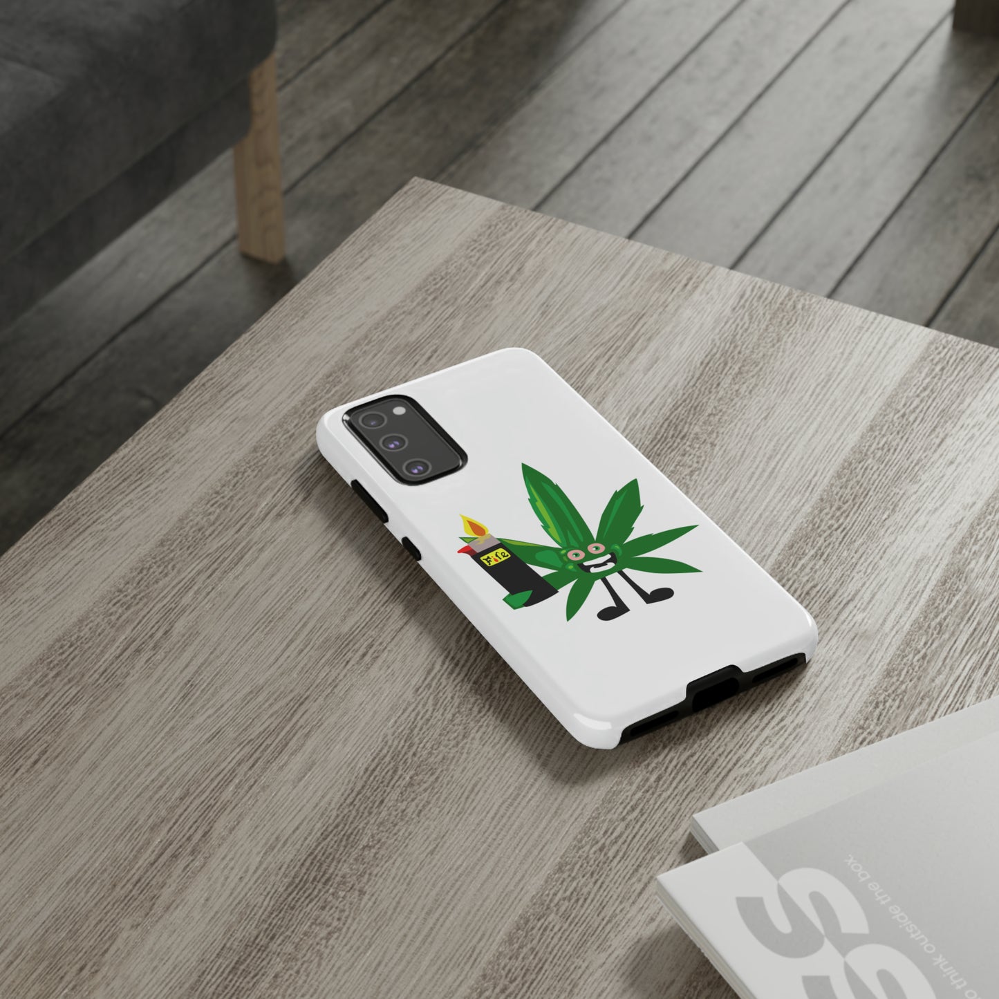 Weedy Boi Cannabis Cell Phone Case -- Rough and Tough Cover