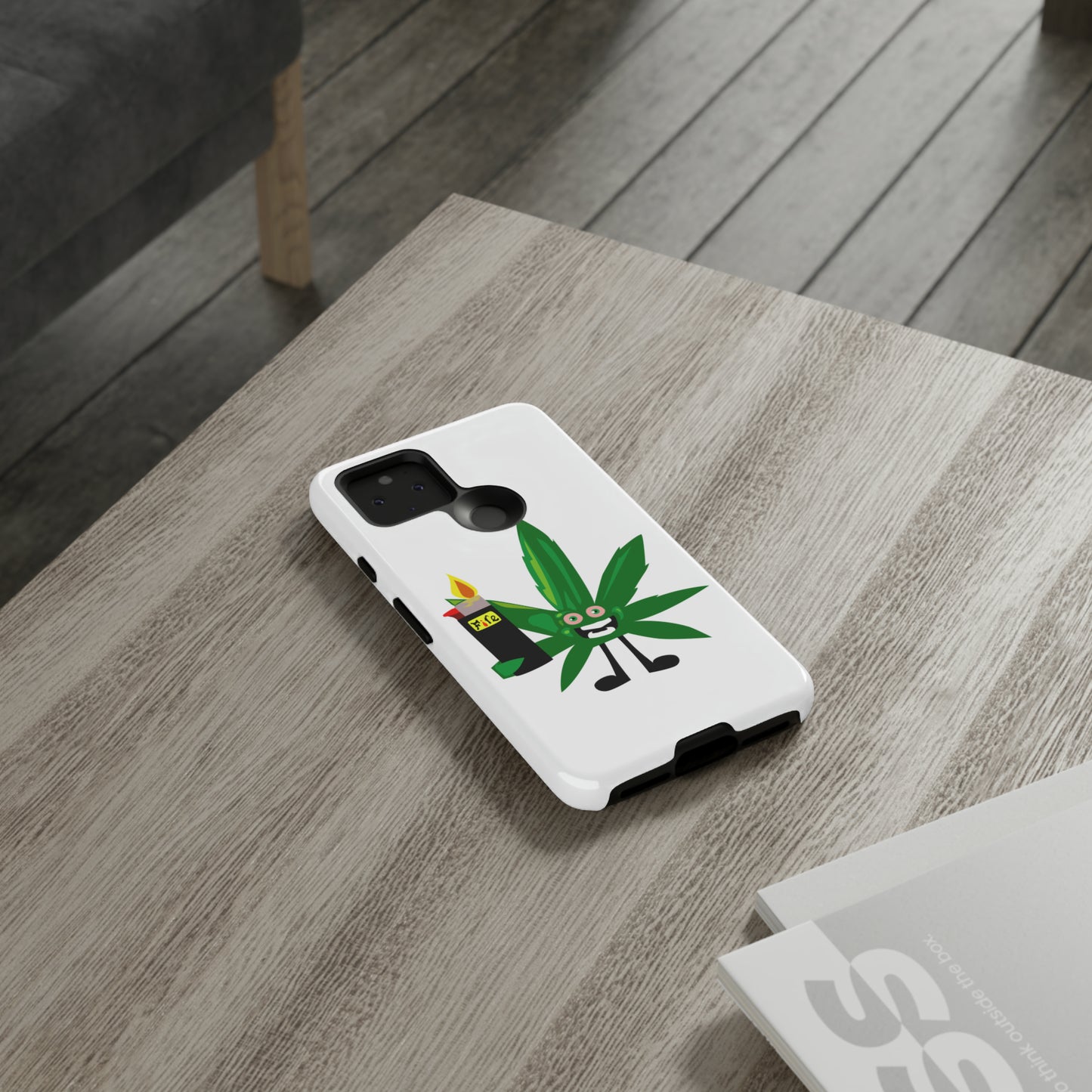 Weedy Boi Cannabis Cell Phone Case -- Rough and Tough Cover