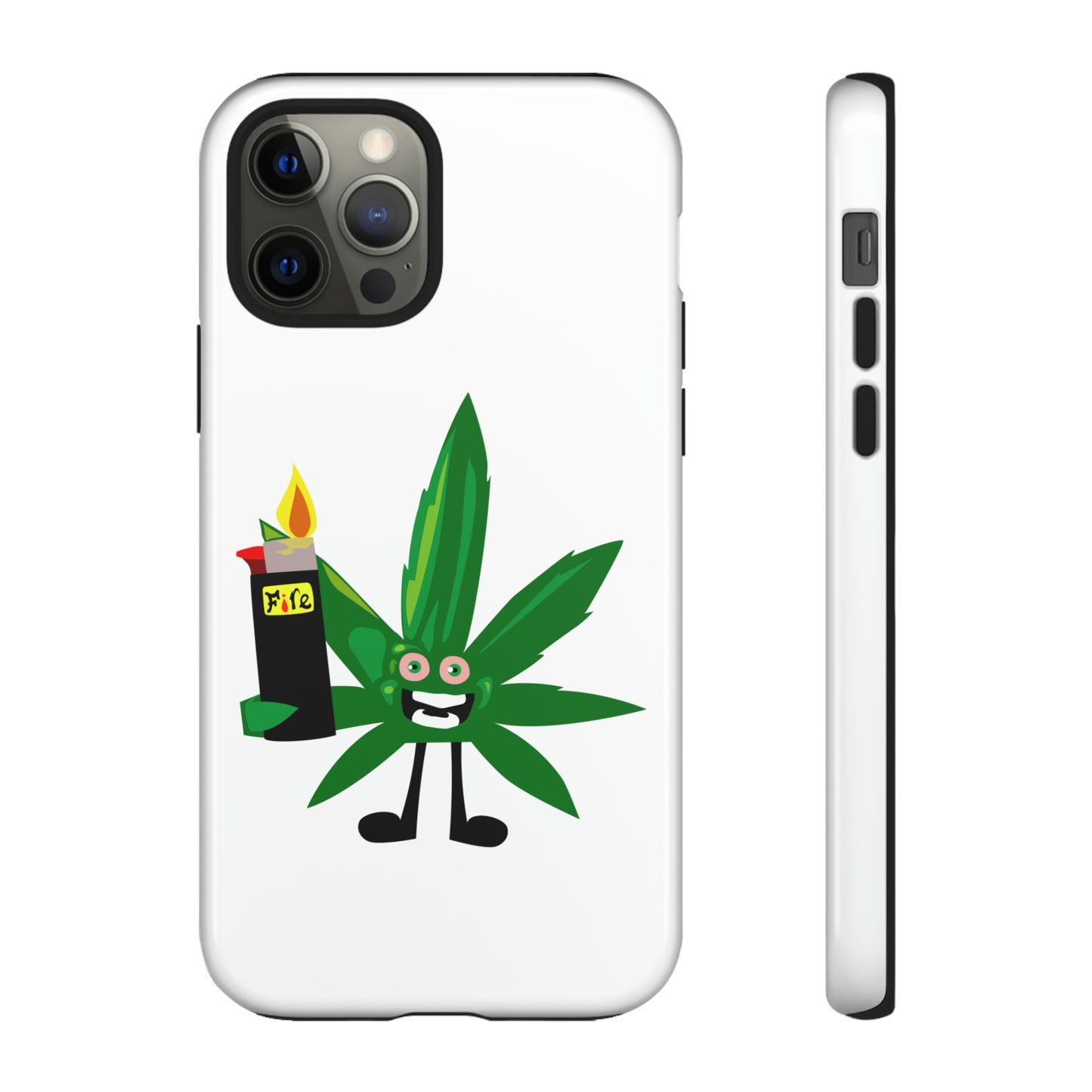 Weedy Boi Cannabis Cell Phone Case -- Rough and Tough Cover