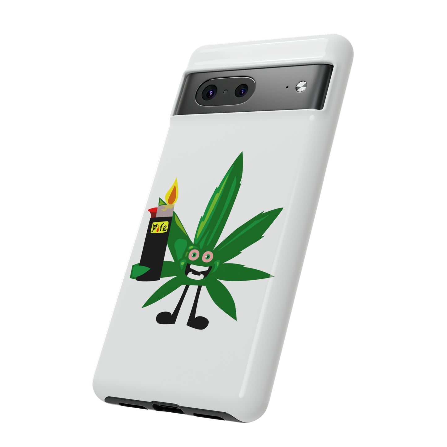 Weedy Boi Cannabis Cell Phone Case -- Rough and Tough Cover