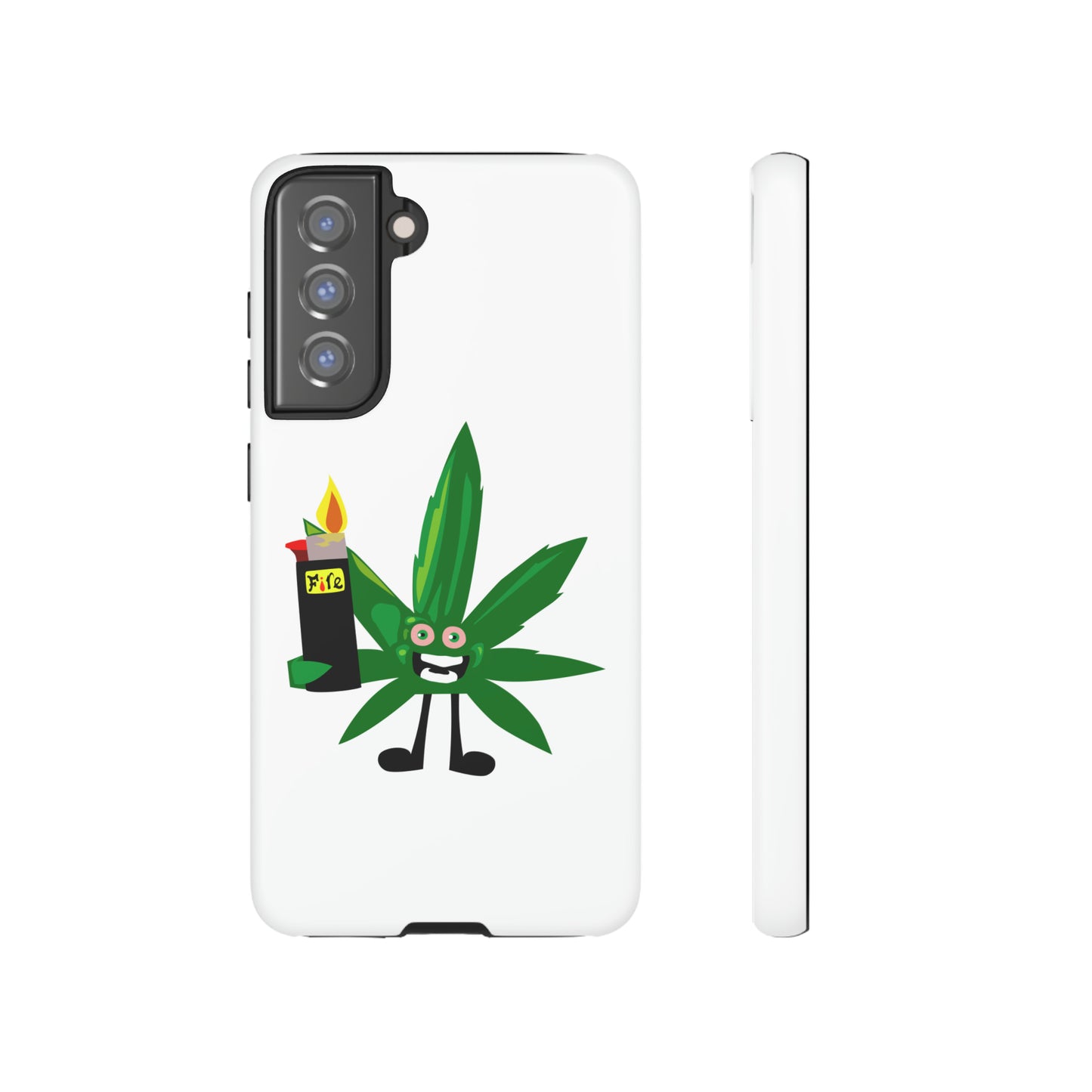 Weedy Boi Cannabis Cell Phone Case -- Rough and Tough Cover