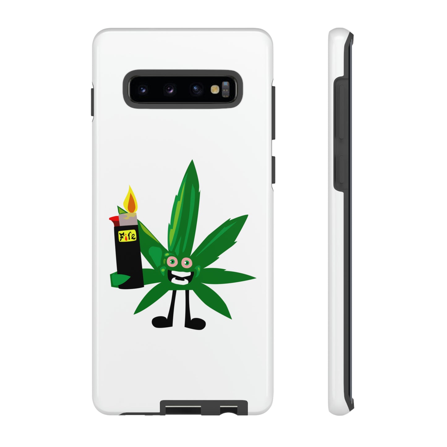 Weedy Boi Cannabis Cell Phone Case -- Rough and Tough Cover