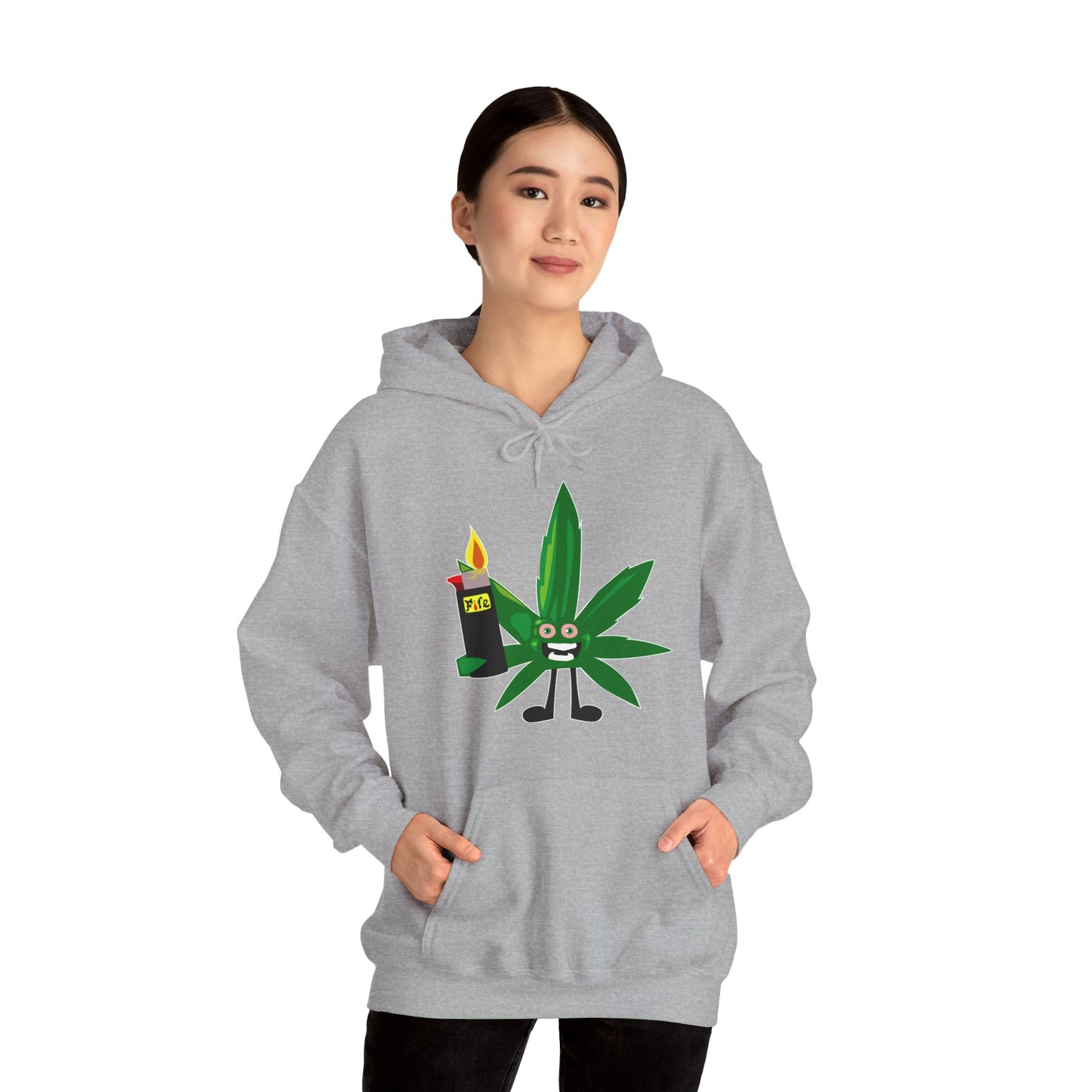 Weedy Boi Fun and Smoky 420 Hoodie