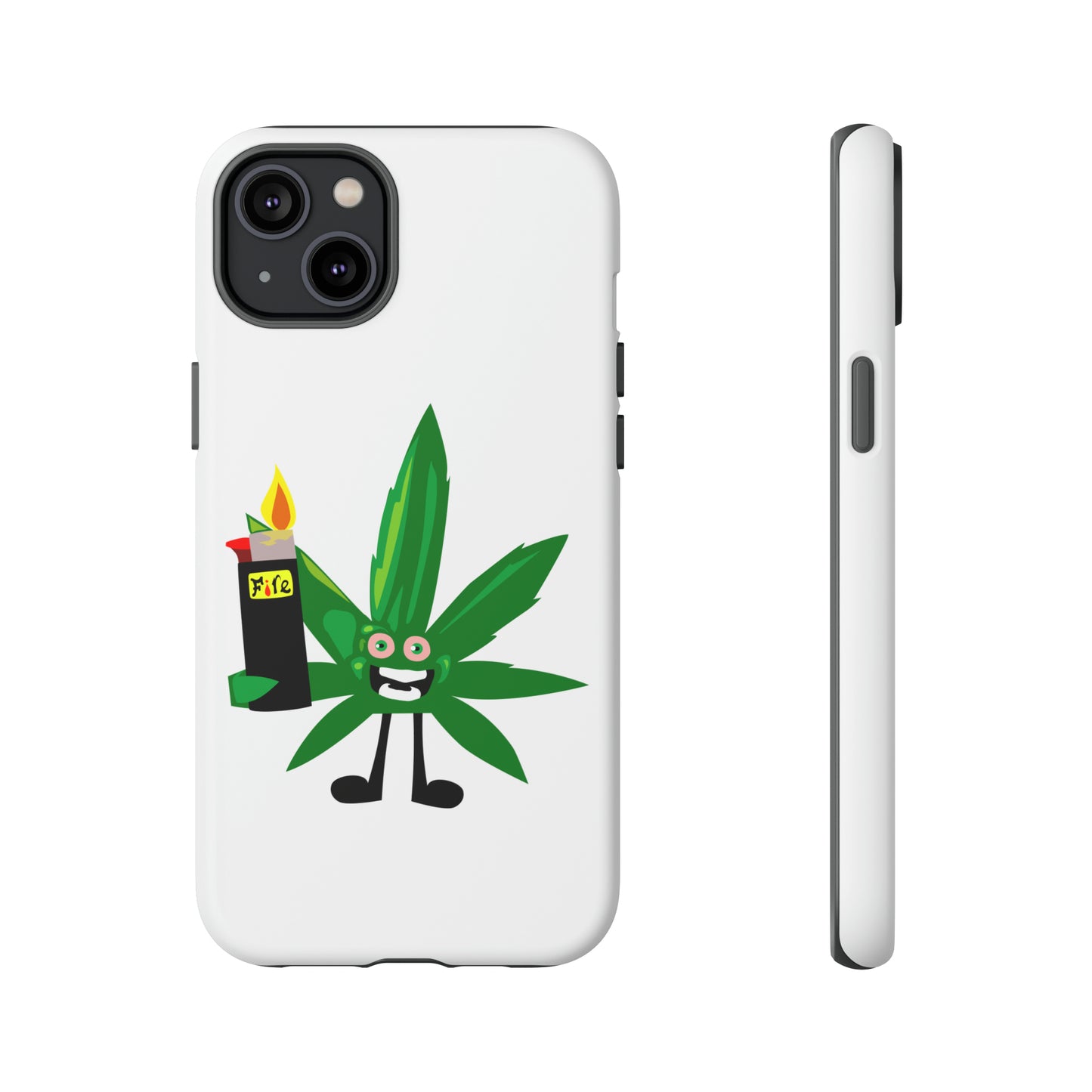 Weedy Boi Cannabis Cell Phone Case -- Rough and Tough Cover