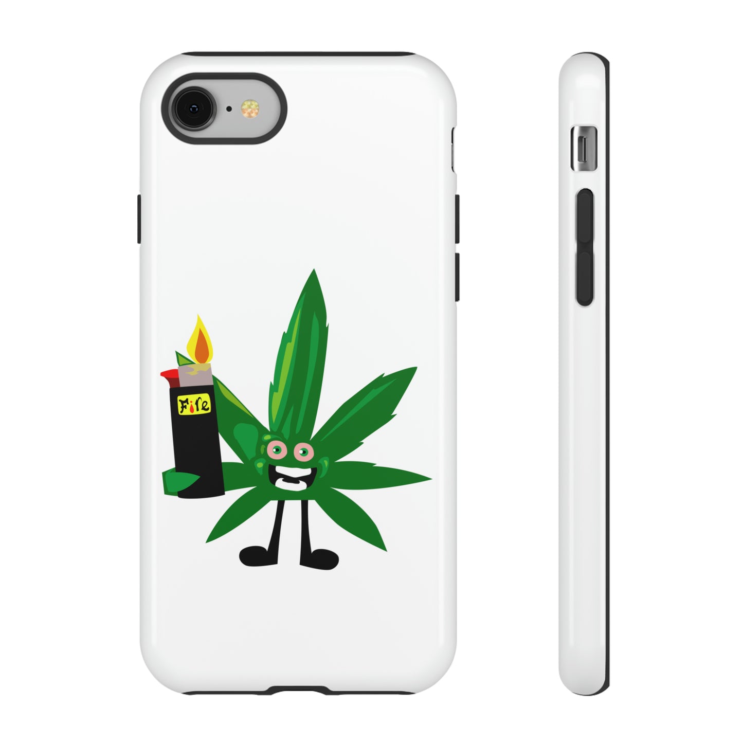 Weedy Boi Cannabis Cell Phone Case -- Rough and Tough Cover